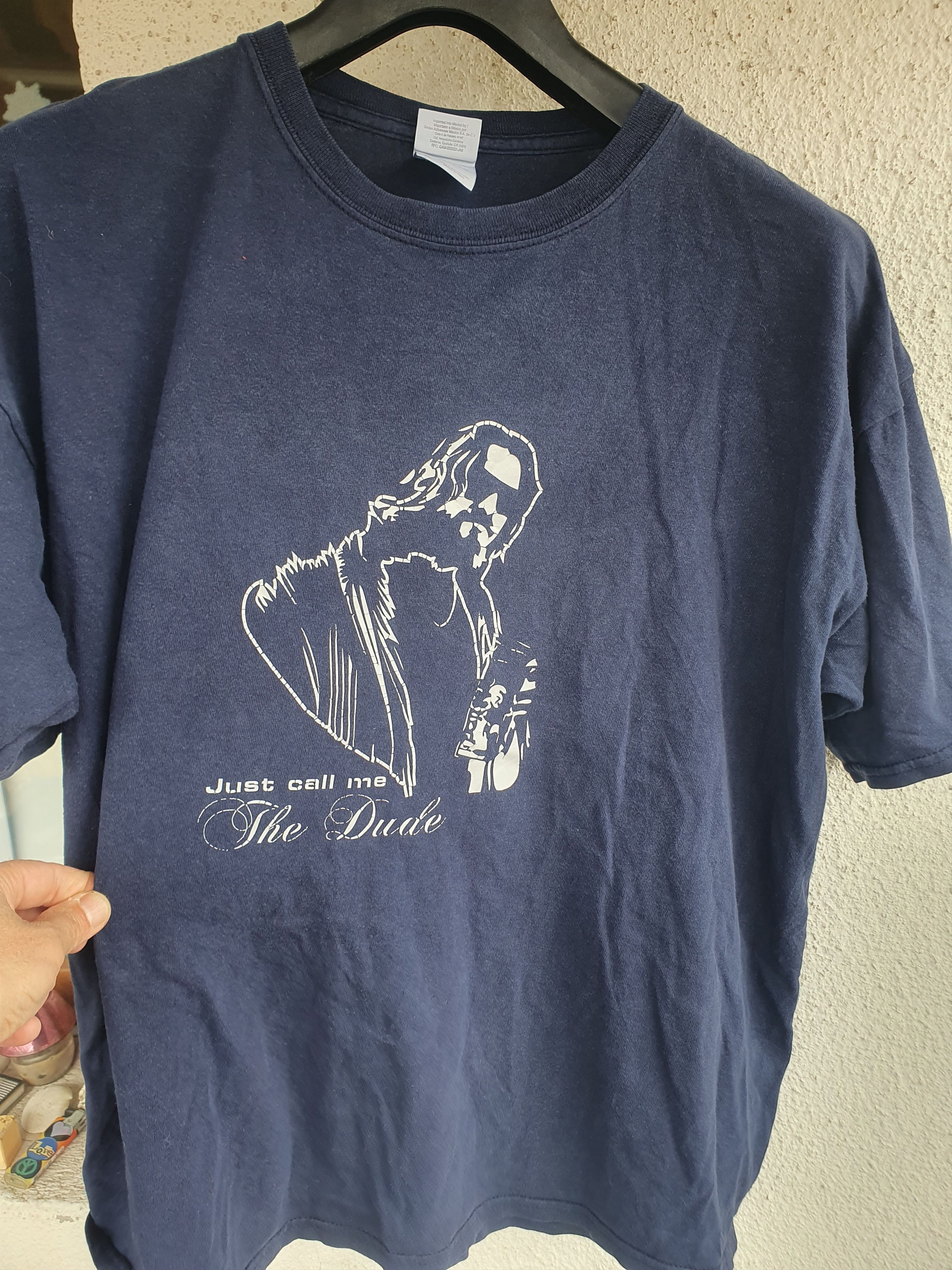 Other The Big Lebowski Just Call me the Dude Movie Funny t-shirt Size US XL / EU 56 / 4 - 1 Thumbnail