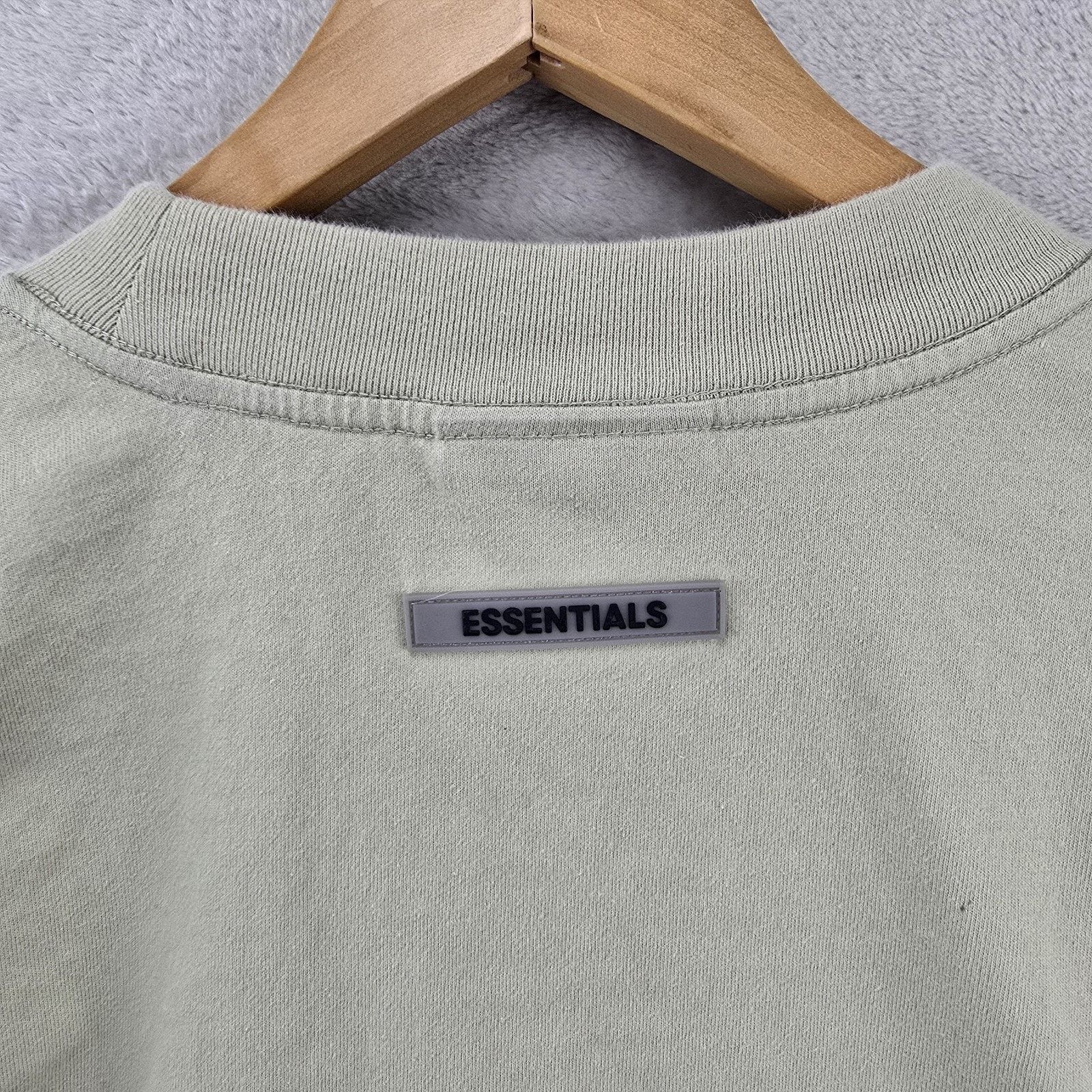 Fear of God Fear Of God Essentials Shirt Mens Medium Seafoam Green Size US M / EU 48-50 / 2 - 8 Thumbnail