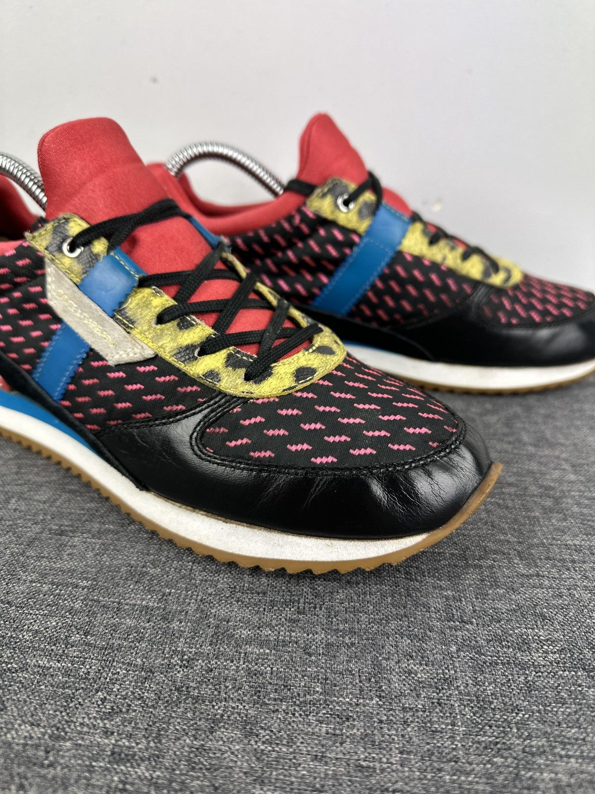 Dolce & Gabbana Dolce & Gabbana Animal & Zigzag Print Trainers Sneakers W’ Size US 7.5 / IT 37.5 - 3 Thumbnail