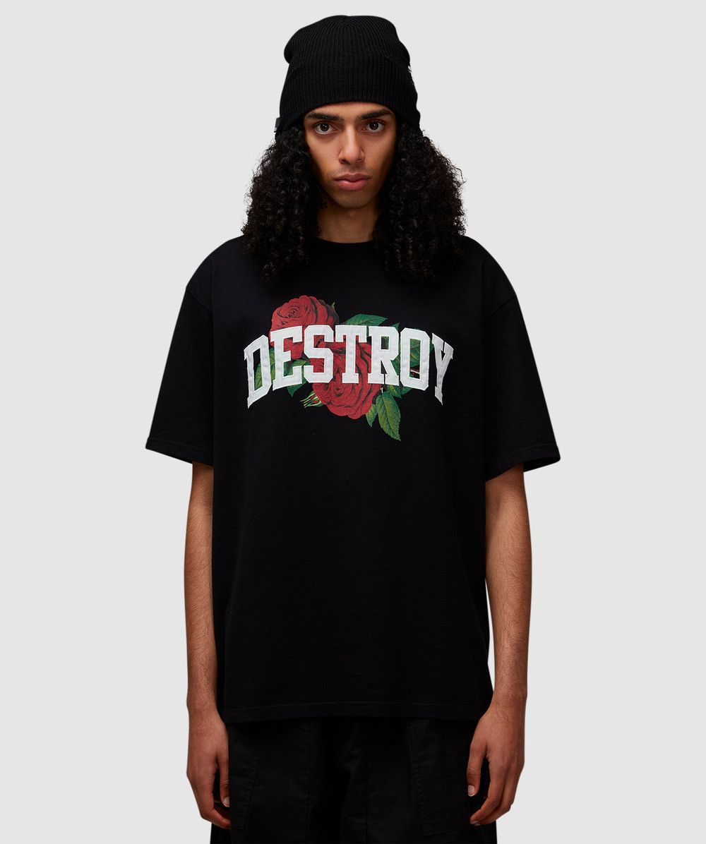 image of Aw23 Undercover Destroy Tshirt 1 in Black, Men's (Size Small)