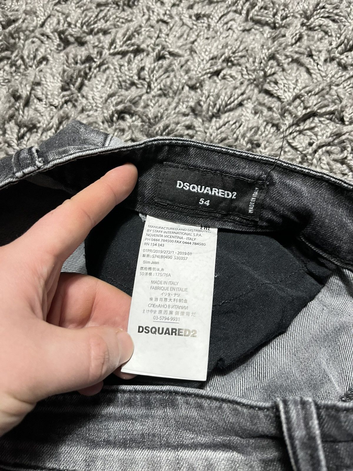Dsquared2 DSQUARED 2 SLIM JEANS TROUSERS AUTHENTIC JEANS SIZE 54 Size US 33 - 5 Thumbnail