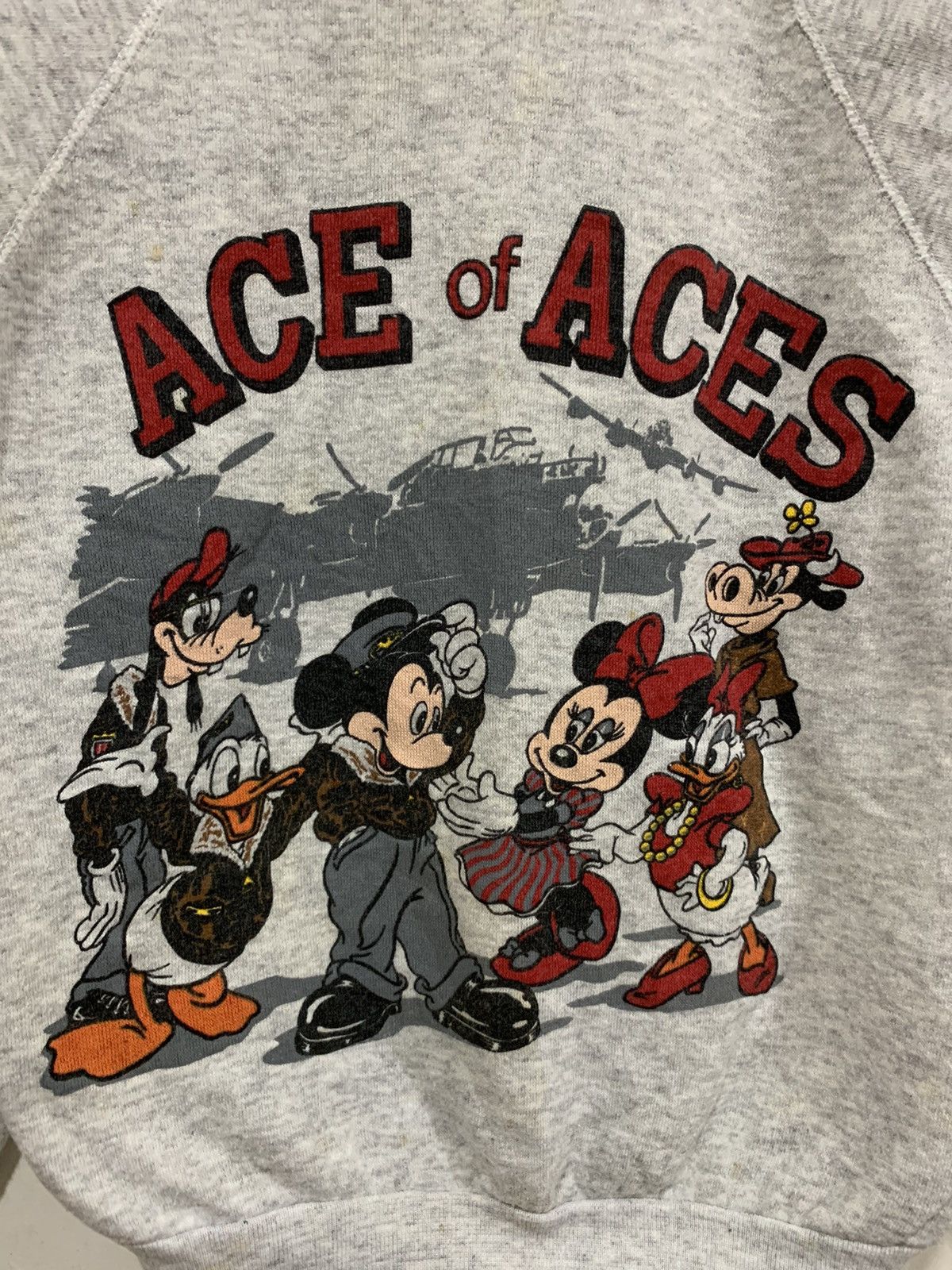 Arc'teryx × Mickey Mouse × Vintage Vintage Mickey Ace Of Aces Sweatshirt S Size US S / EU 44-46 / 1 - 2 Thumbnail