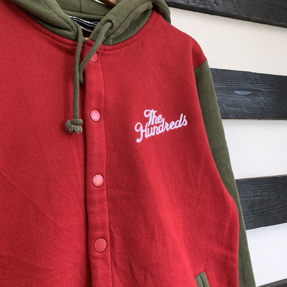 Japanese Brand × The Hundreds The hundreds varsity Hoodie Size US M / EU 48-50 / 2 - 5 Thumbnail