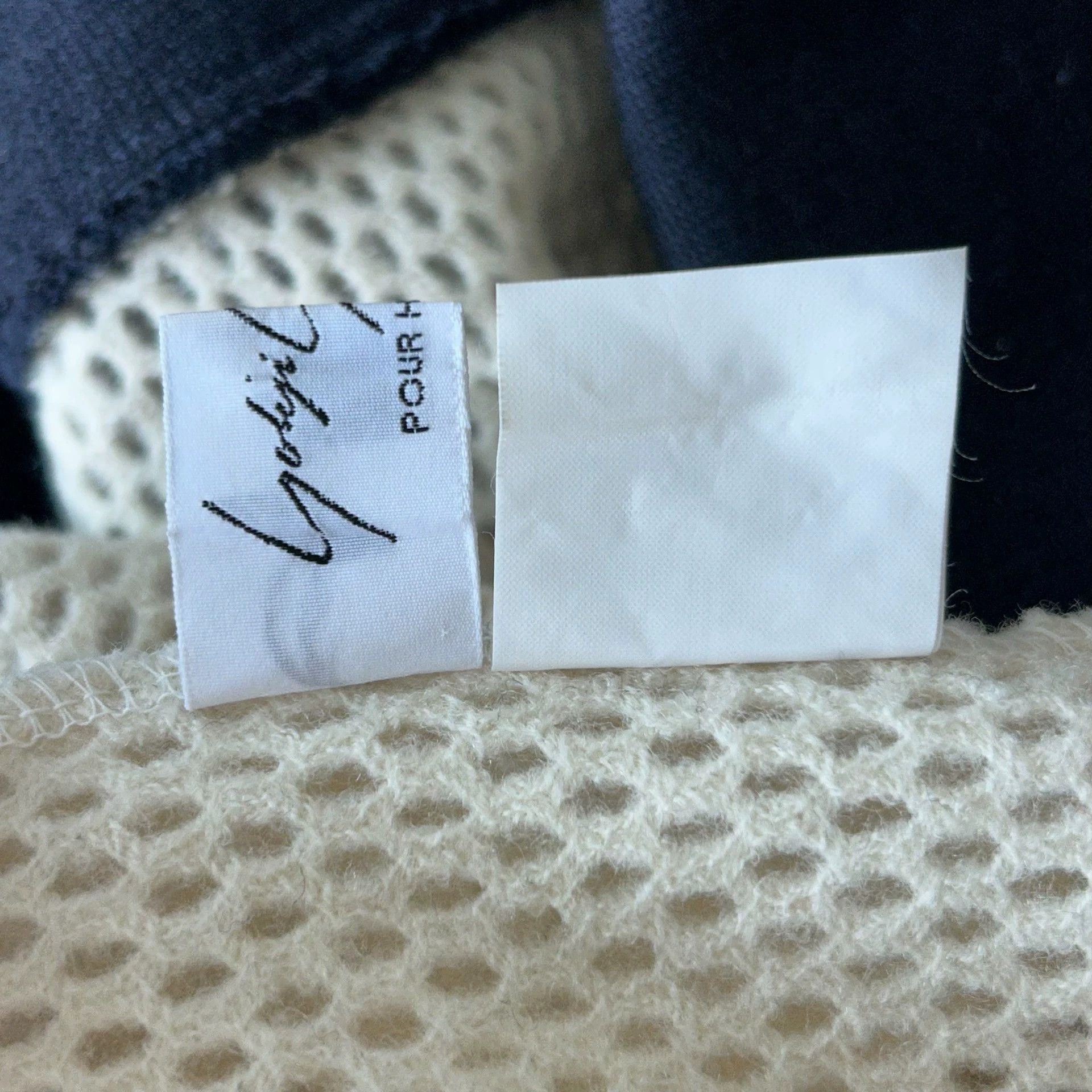 Yohji Yamamoto Yohji Yamamoto 91SS Handwoven Cutout Wool Shirt Jkt Size US M / EU 48-50 / 2 - 6 Thumbnail