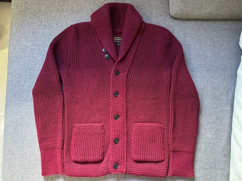 The Real McCoy's The Real McCoy'sGreen fruit collar sweater Size US M / EU 48-50 / 2 - 1 Thumbnail