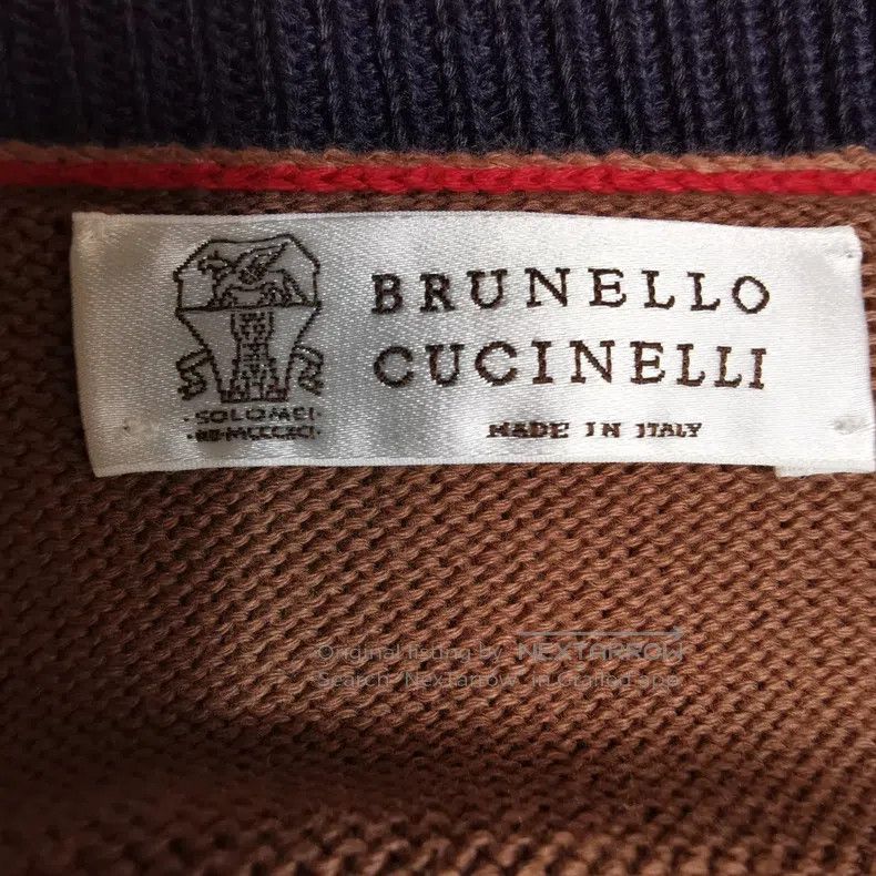 Brunello Cucinelli Brunello Cucinelli Pure cotton color-block single-breasted Size M / US 6-8 / IT 42-44 - 5 Thumbnail
