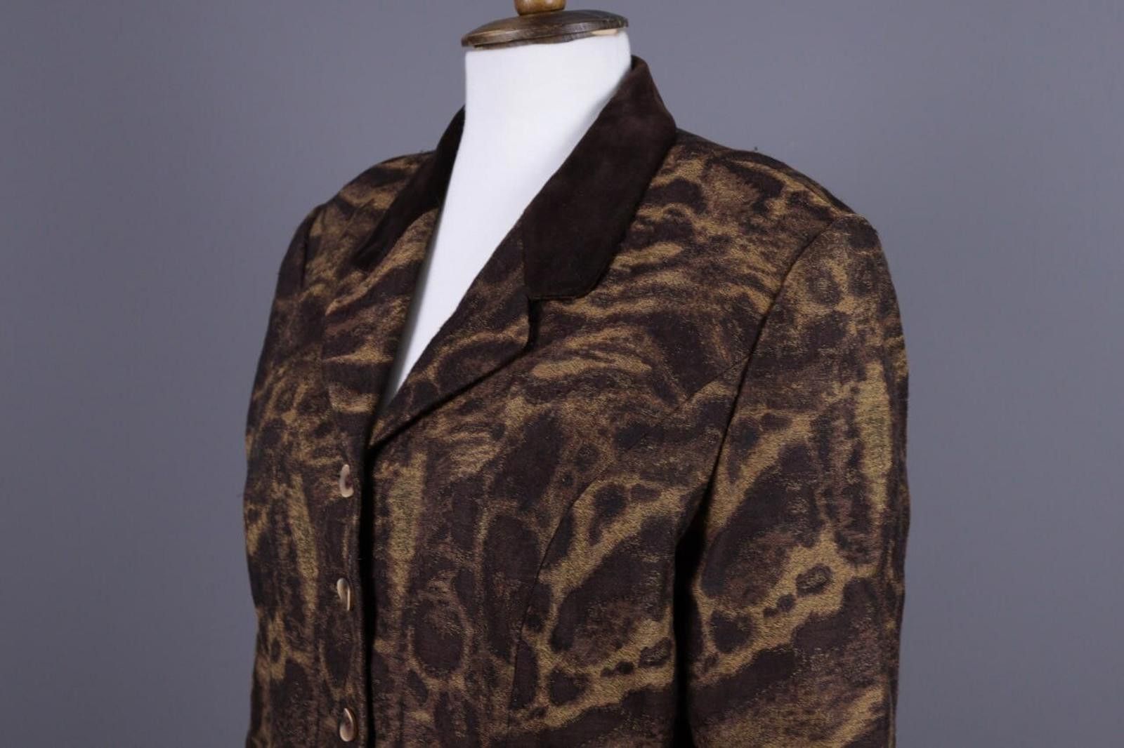 Kenzo Jungle Kenzo Brown Leopard Print Vintage Jacket Size 44 / M Size M / US 6-8 / IT 42-44 - 12 Thumbnail