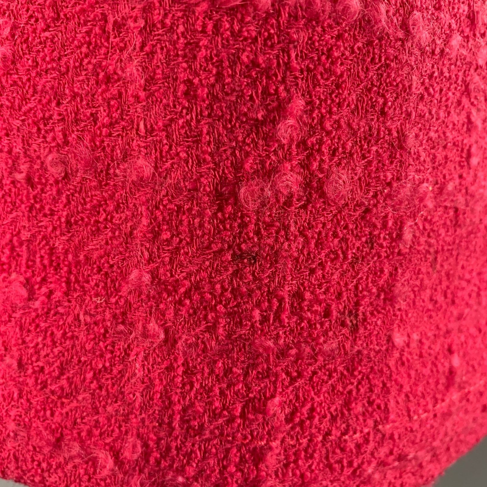 Versace VERSUS by GIANNI VERSACE Size 2 Pink Wool Blend Mini Skirt Size 26" / US 2 / IT 38 - 3 Thumbnail