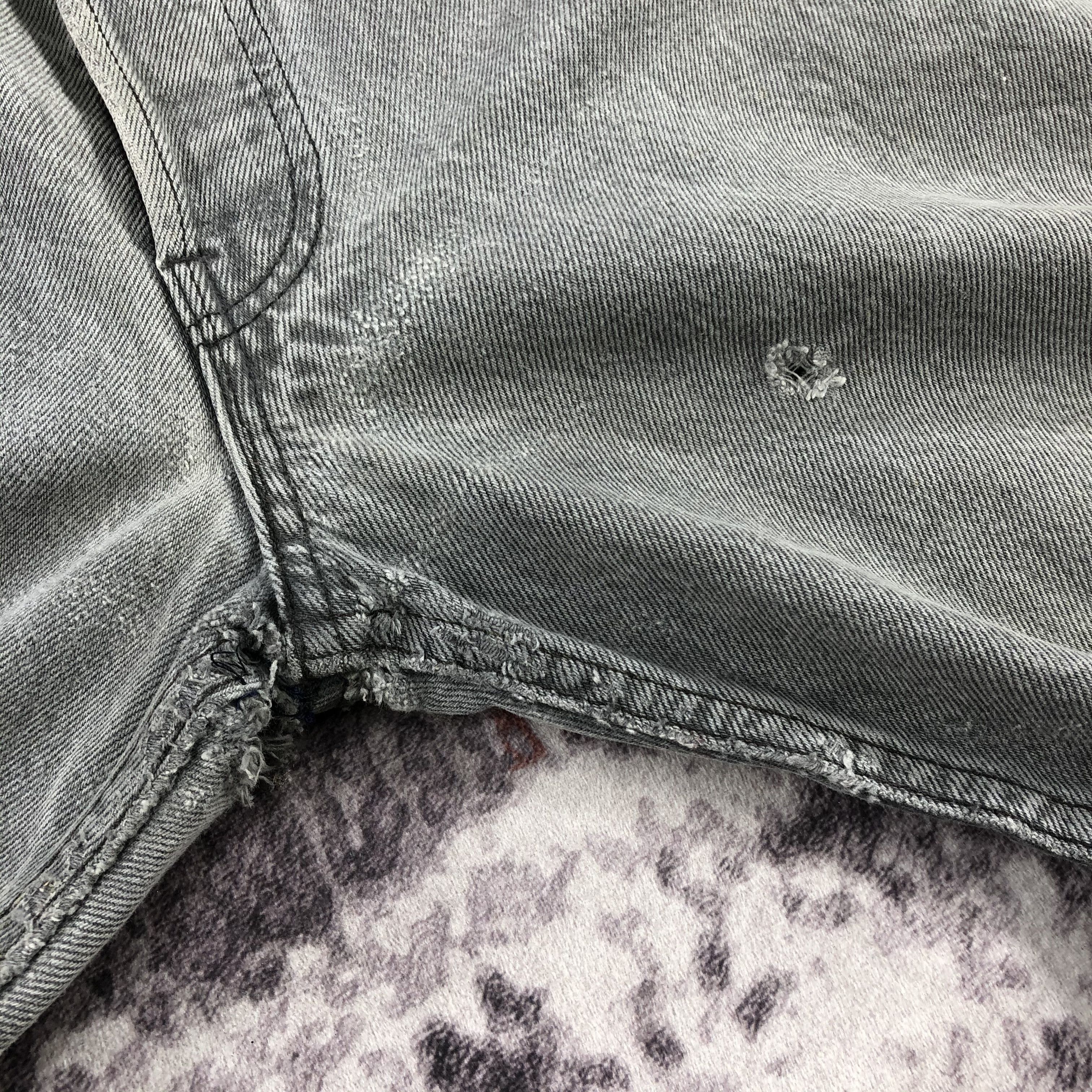 Levi's × Vintage 90s Vintage Ash Grey Levis 501 Jeans-JM2642 Size US 38 / EU 54 - 12 Thumbnail