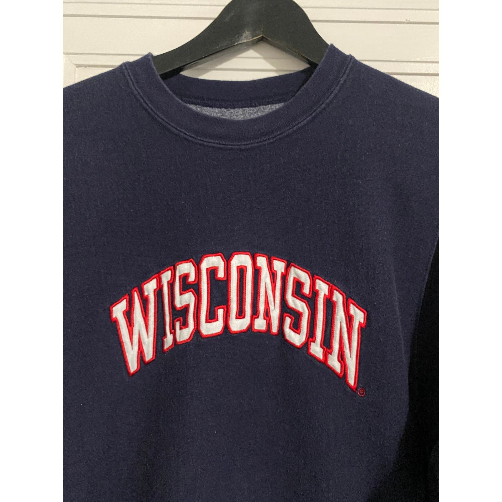 Steve And Barrys Retro Wisconsin Badgers Crewneck Sweatshirt Size Small Size US S / EU 44-46 / 1 - 2 Thumbnail