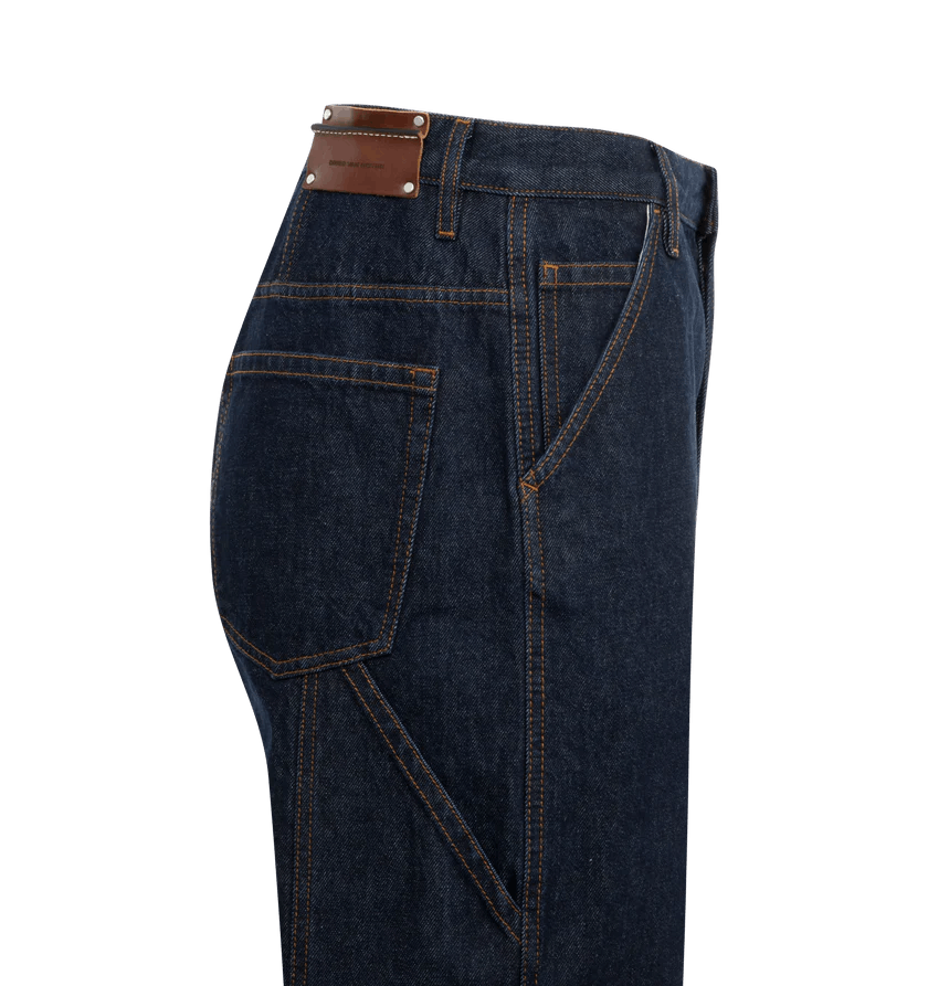Dries Van Noten o1h1sh11224 Loose Fit Jeans in Indigo Size US 34 / EU 50 - 2 Thumbnail