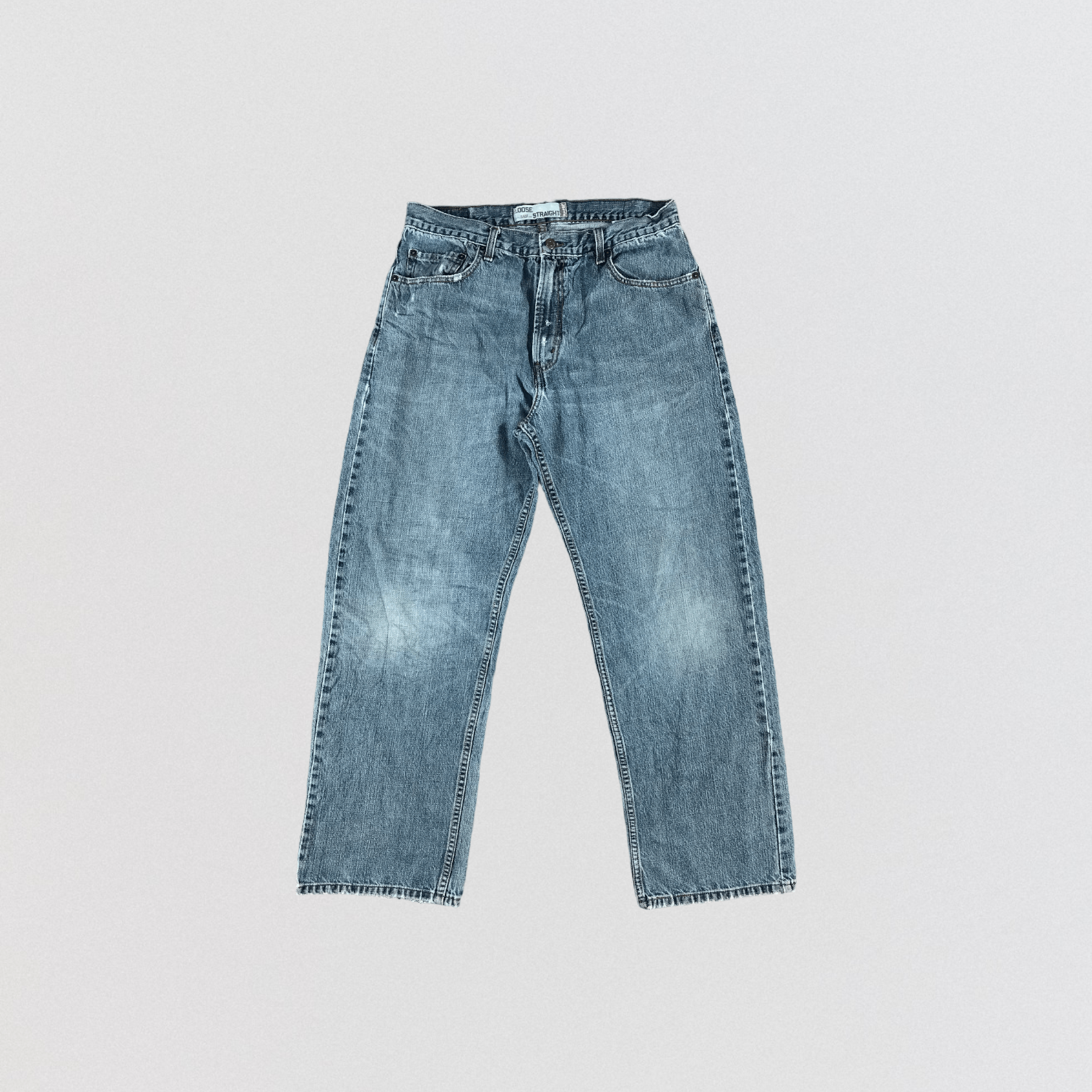 Vintage Blue Wash Levis 569 Jeans-JM3143