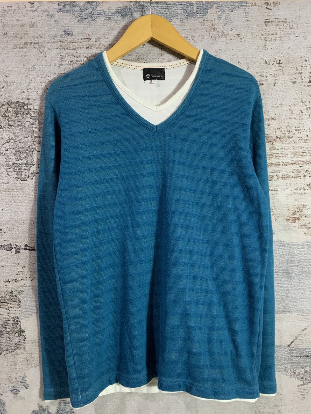 14th Addiction Japanese Undefined Stripped Double Layers Y2k Size US L / EU 52-54 / 3 - 1 Thumbnail