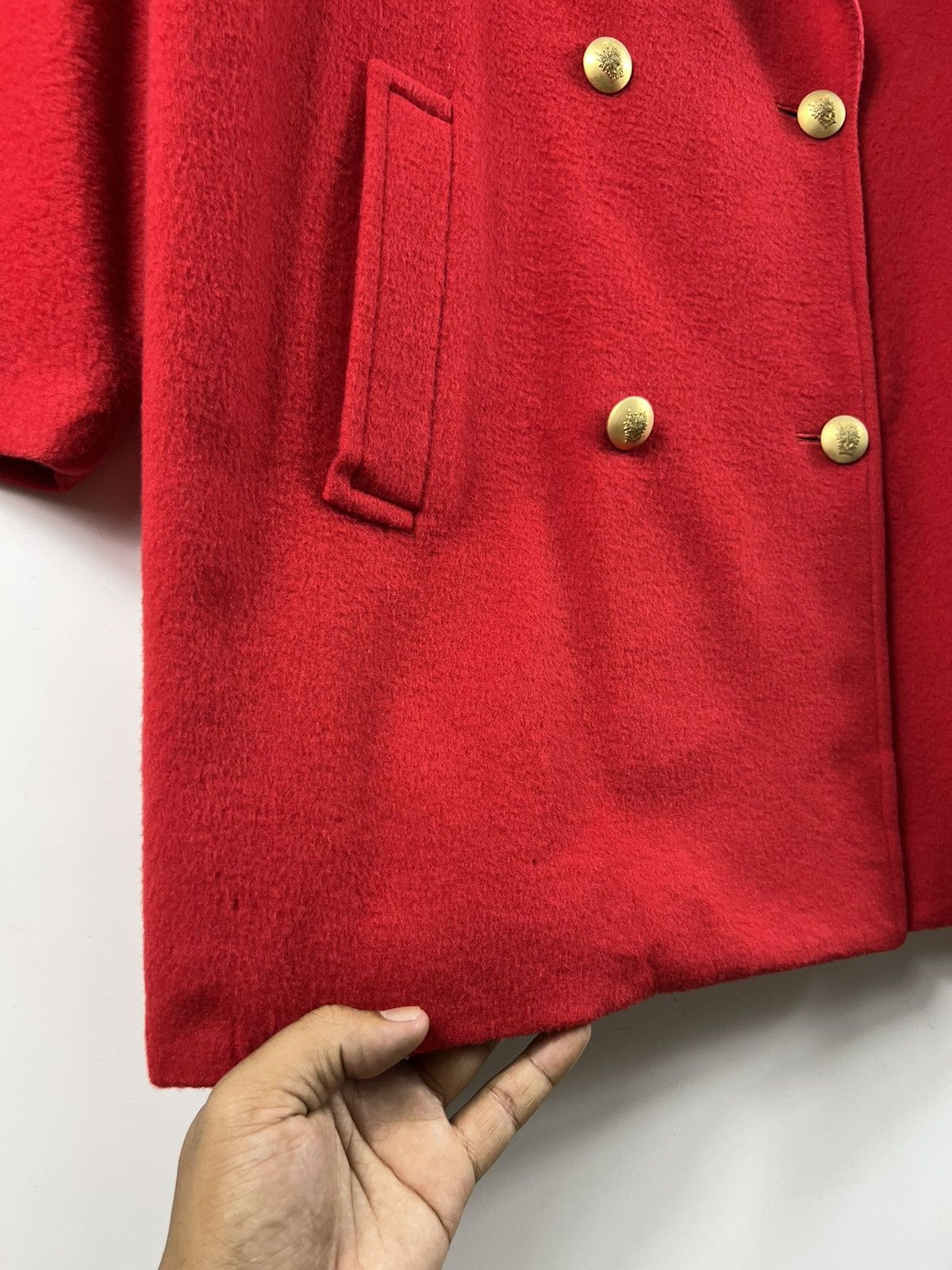 DAKS 🔥 Daks London Double Breasted in Red Size L / US 10 / IT 46 - 6 Thumbnail