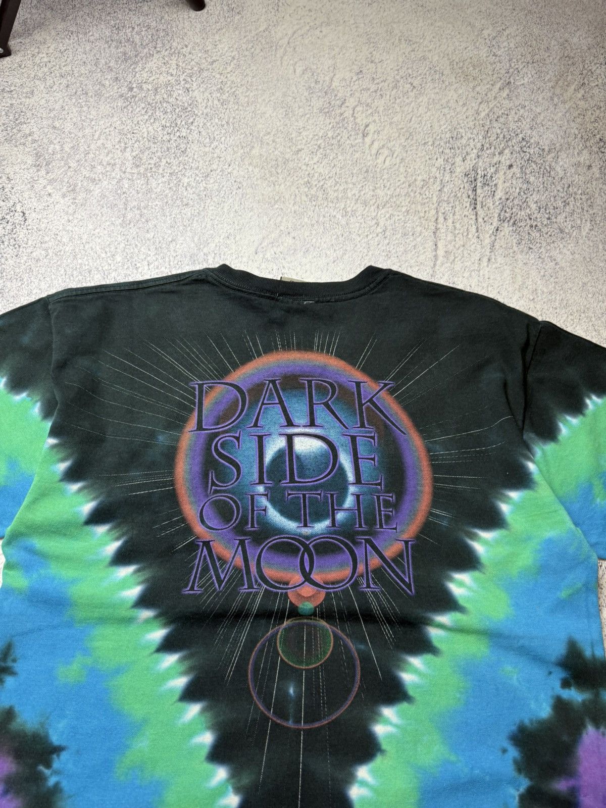 Pink Floyd Liquid Blue 2004 Pink Floyd Dark Side Of The Moon T-Shirt Size US M / EU 48-50 / 2 - 15 Thumbnail