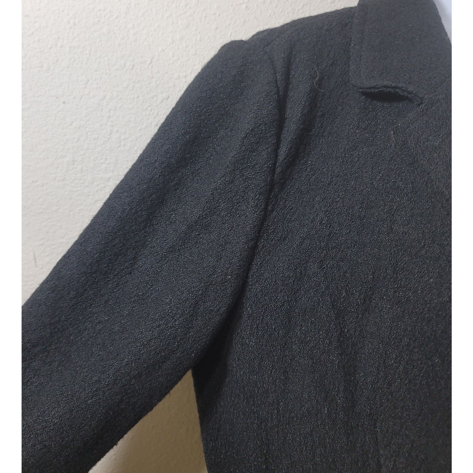Other J. Jill Black Notched Collar 2 Button Closure Blazer Medium Size M / US 6-8 / IT 42-44 - 6 Thumbnail