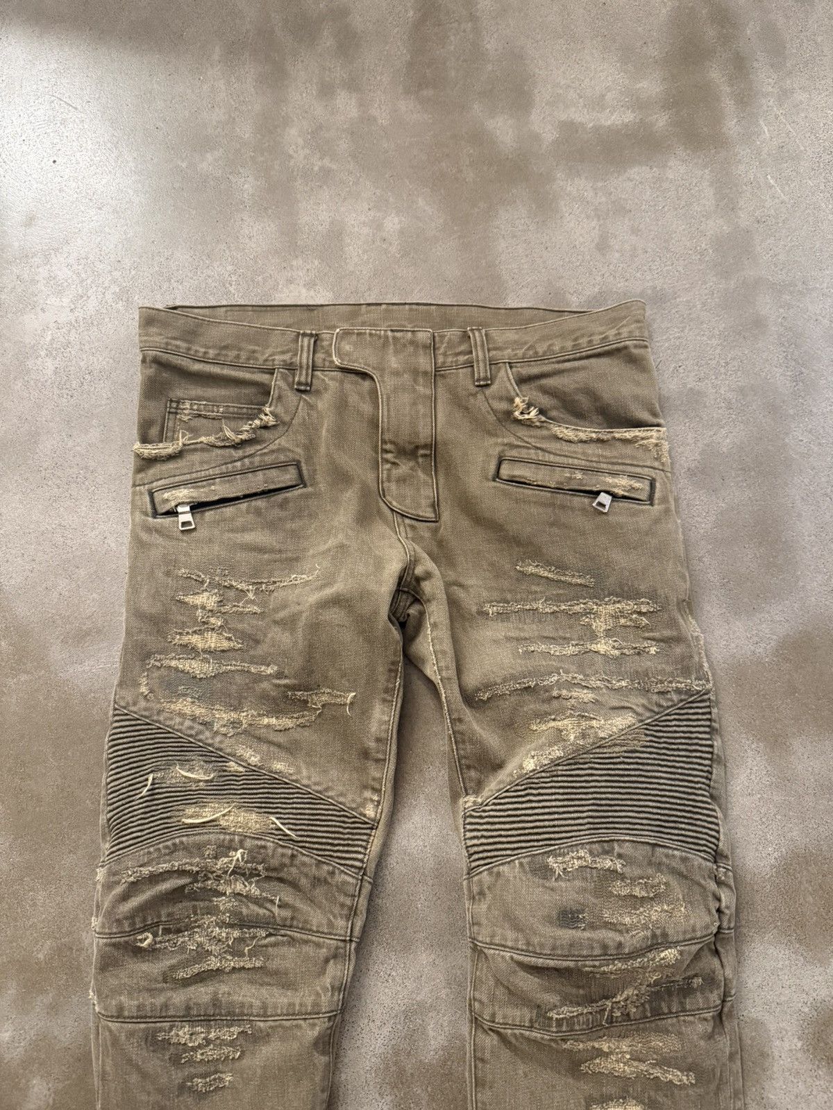 Balmain Balmain Biker Denim Size US 32 / EU 48 - 2 Thumbnail