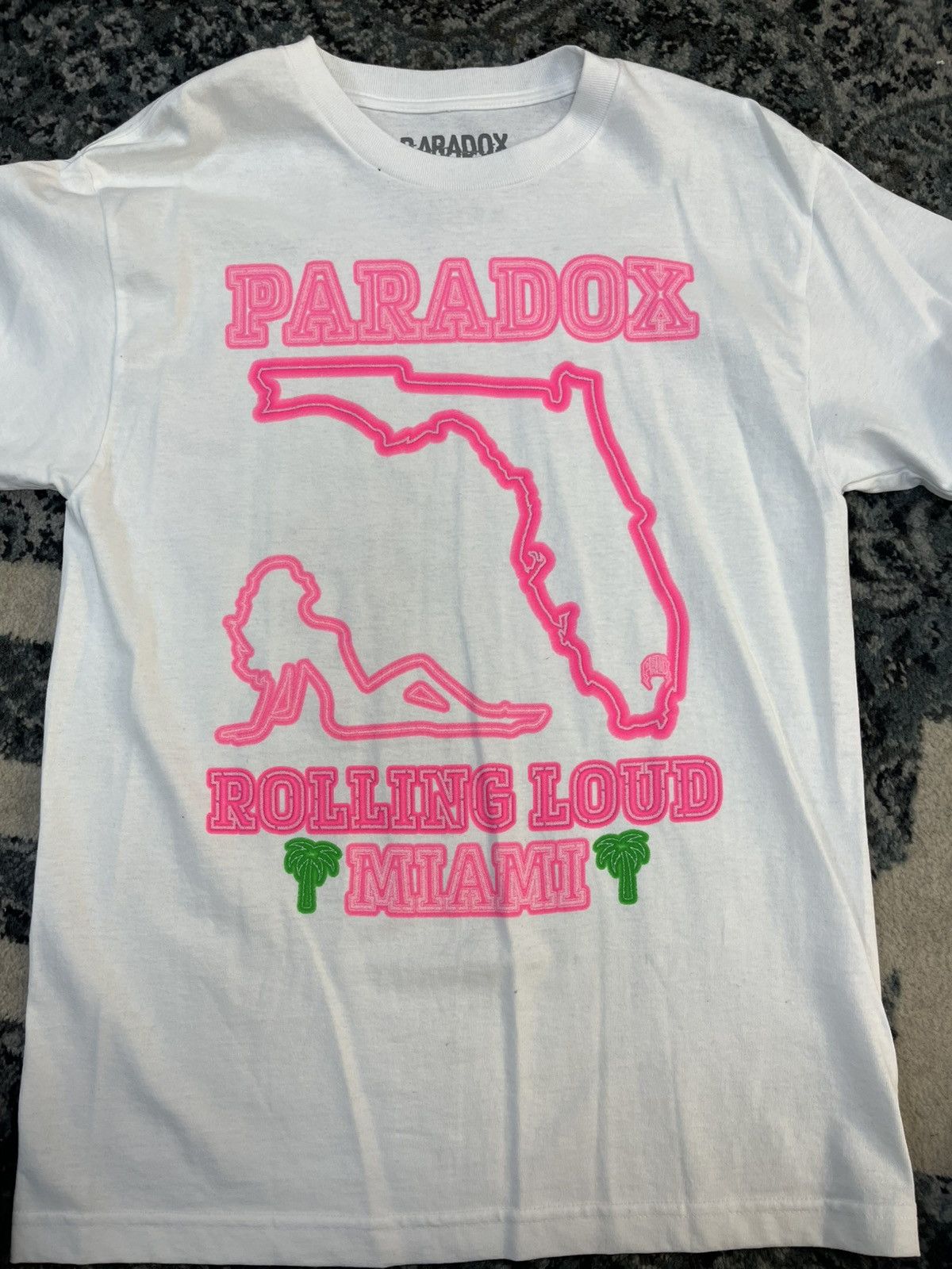 Other Paradox Rolling Loud White T shirt Size US M / EU 48-50 / 2 - 1 Thumbnail