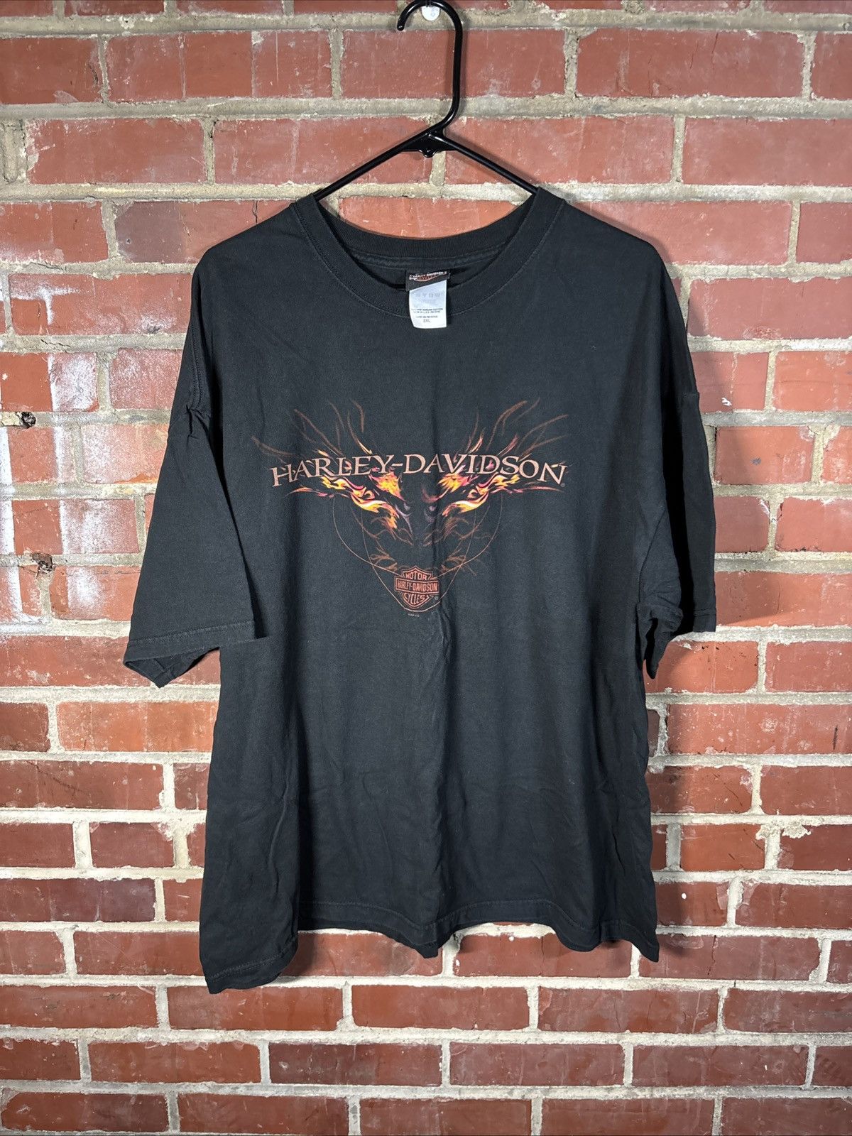 Harley Davidson Vintage Y2k Classic Harley Davidson Eagle Motorcycle Sz XXL Size US XXL / EU 58 / 5 - 1 Thumbnail