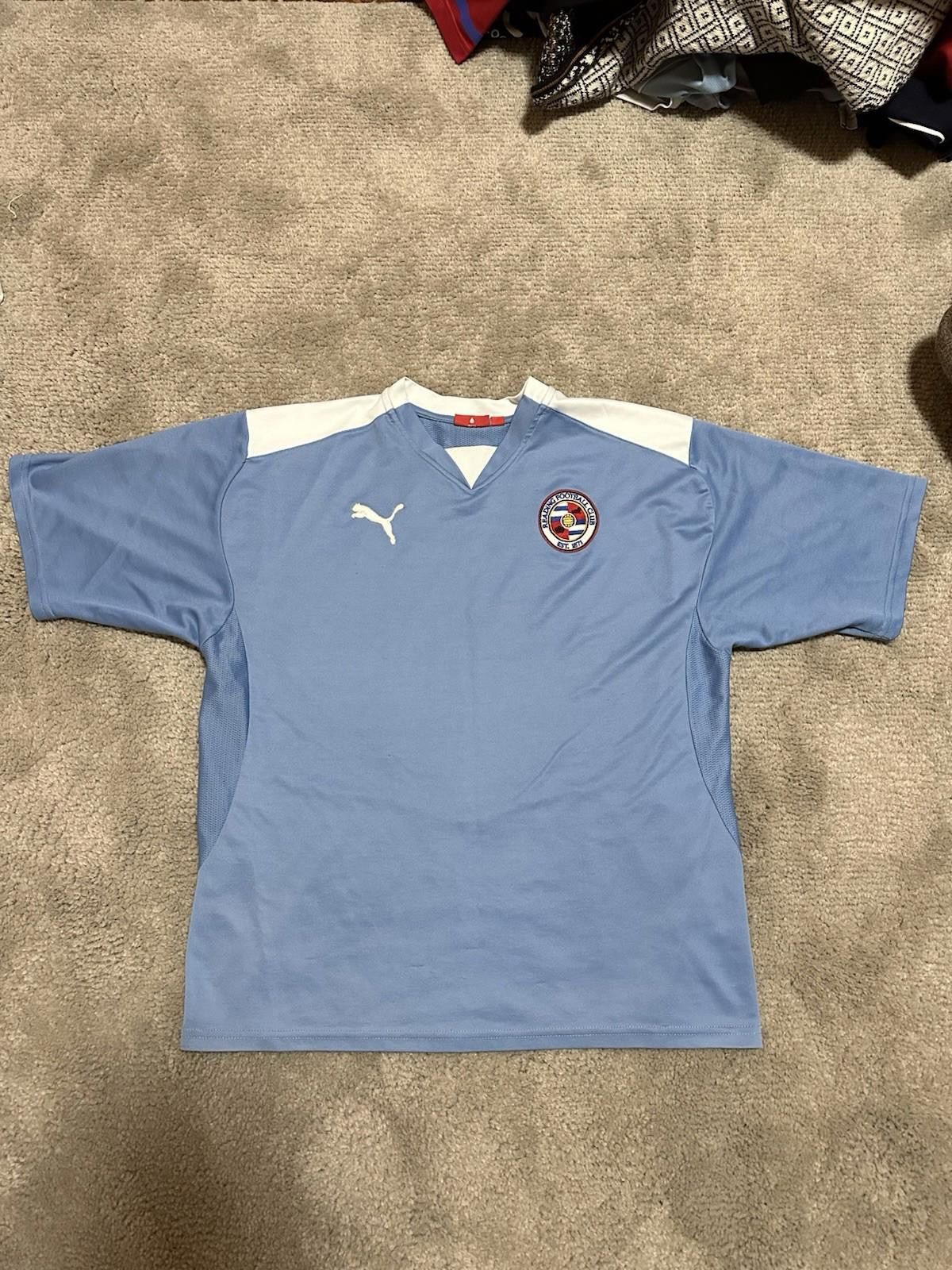 Puma 2008-09 Reading Puma Football Socccer Training Shirt Sz L Size US L / EU 52-54 / 3 - 1 Thumbnail