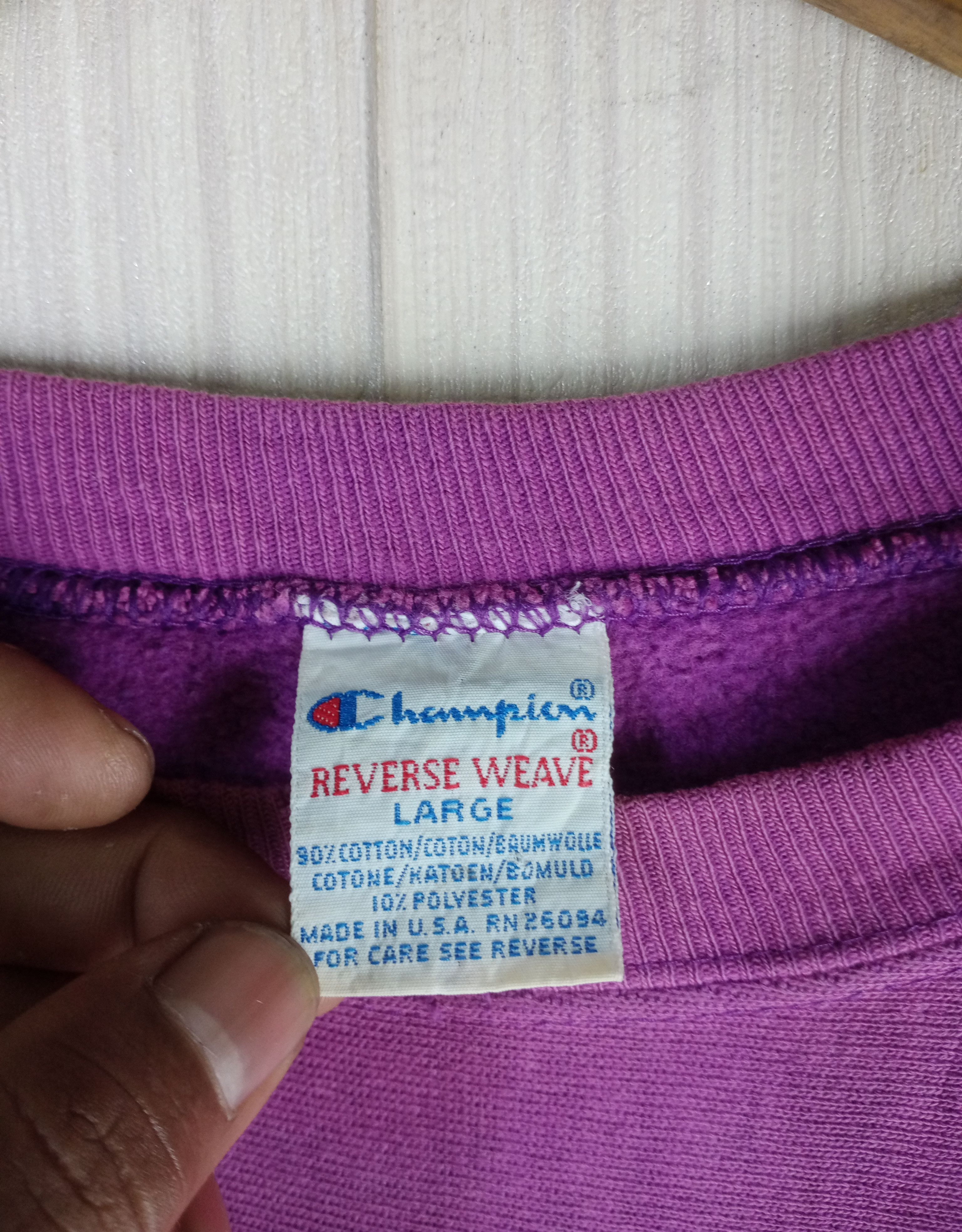 Champion Vintage Distressed 80s Champion Reverse Weave Sweatshirt Size US L / EU 52-54 / 3 - 6 Thumbnail