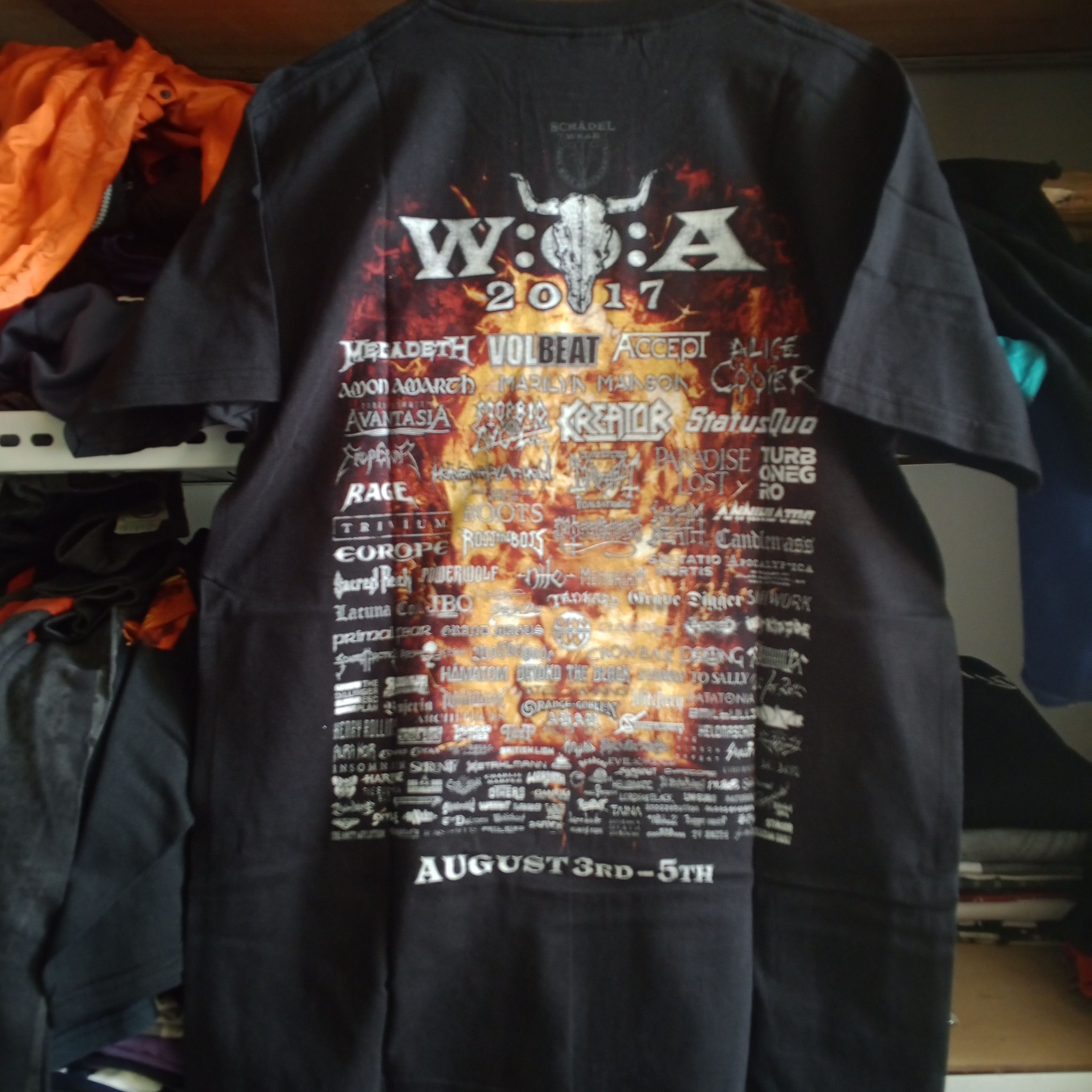 Band Tees Vintage Wacken Festival Music Shirt Size US M / EU 48-50 / 2 - 4 Thumbnail