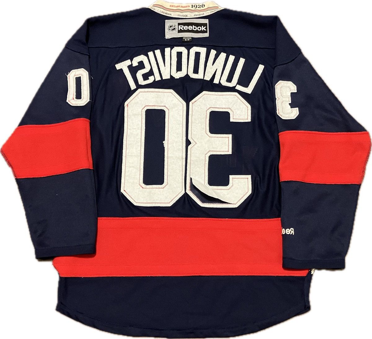 Reebok New York Rangers Lundqvist Reebok NHL Hockey Jersey Size S Size US S / EU 44-46 / 1 - 7 Thumbnail