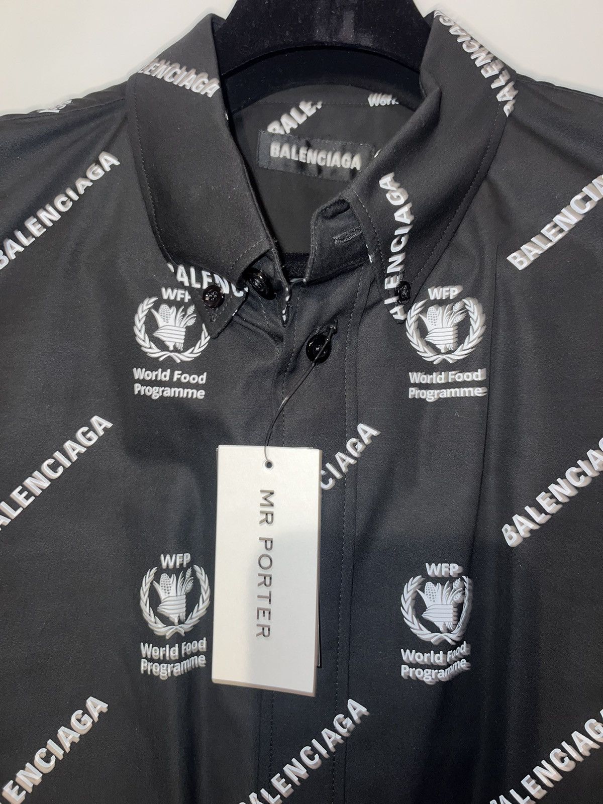 Balenciaga BALENCIAGA WFP SHIRT Size US XXL / EU 58 / 5 - 3 Thumbnail