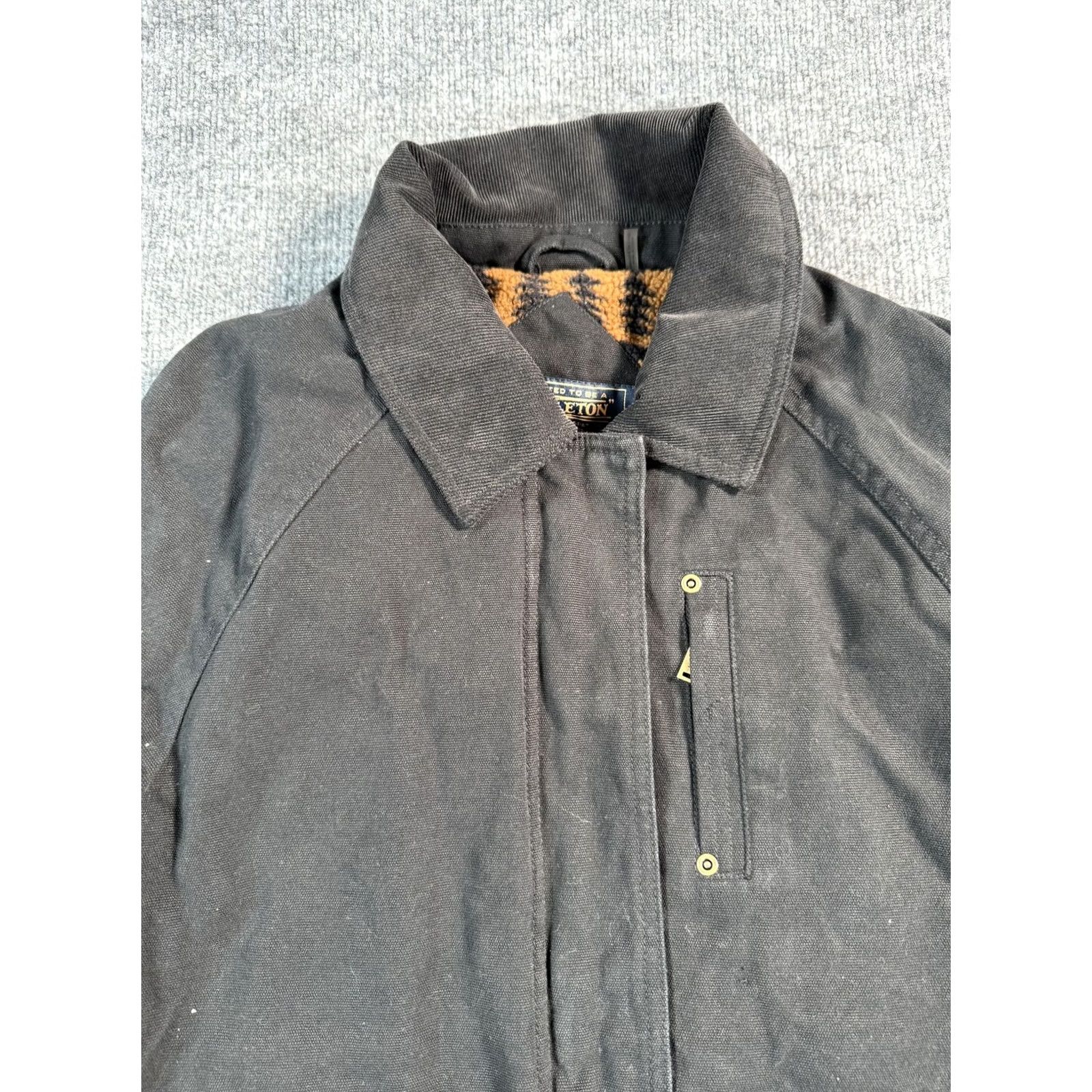 Pendleton Pendleton Woolen Mills Coat Mens Medium Black Sherpa Lined Parka Southwestern Fall Size US M / EU 48-50 / 2 - 4 Thumbnail