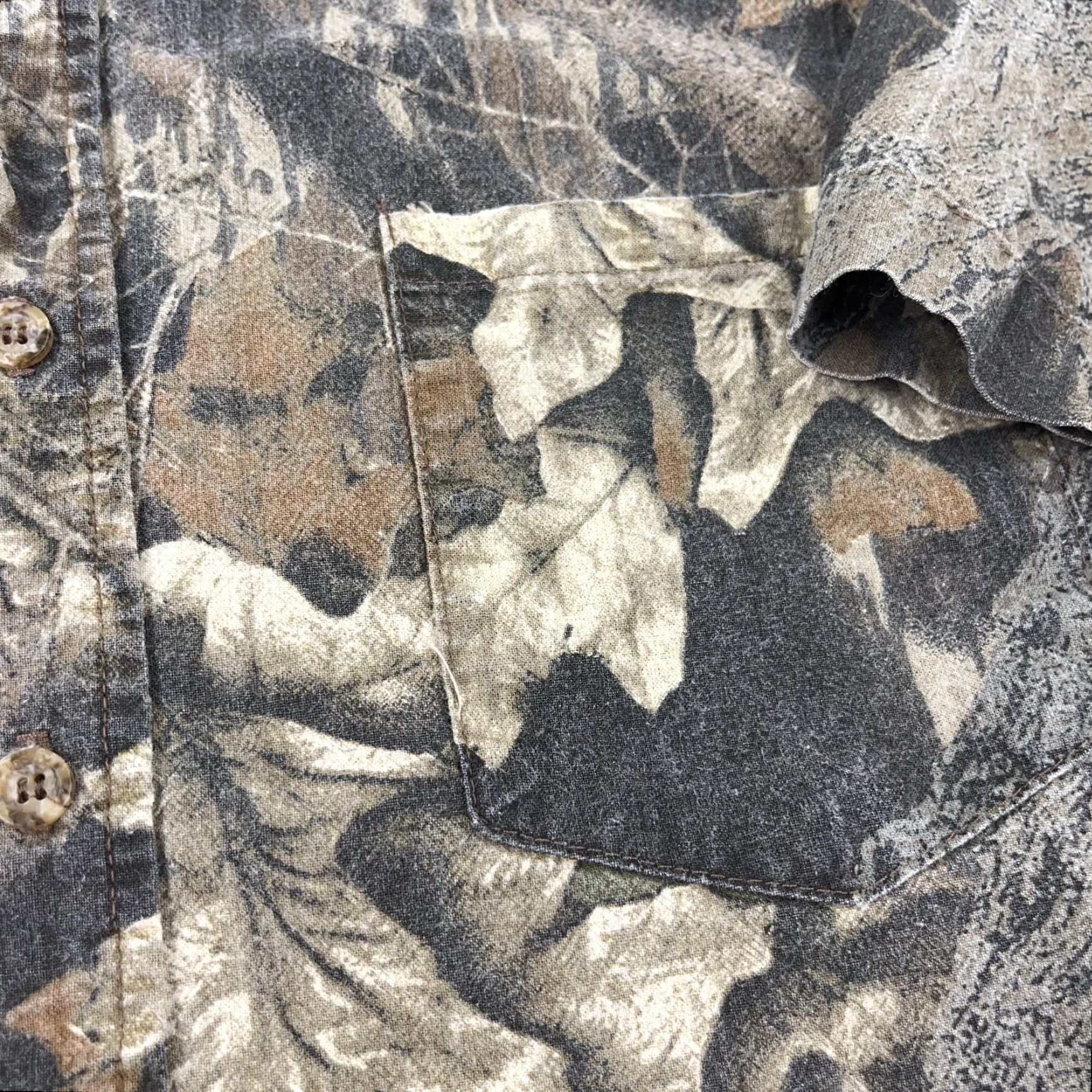 Vintage VINTAGE RedHead Camo Shirt Men XL Button-Up Brown Cotton 90s Hunting Classic Size US XL / EU 56 / 4 - 3 Thumbnail