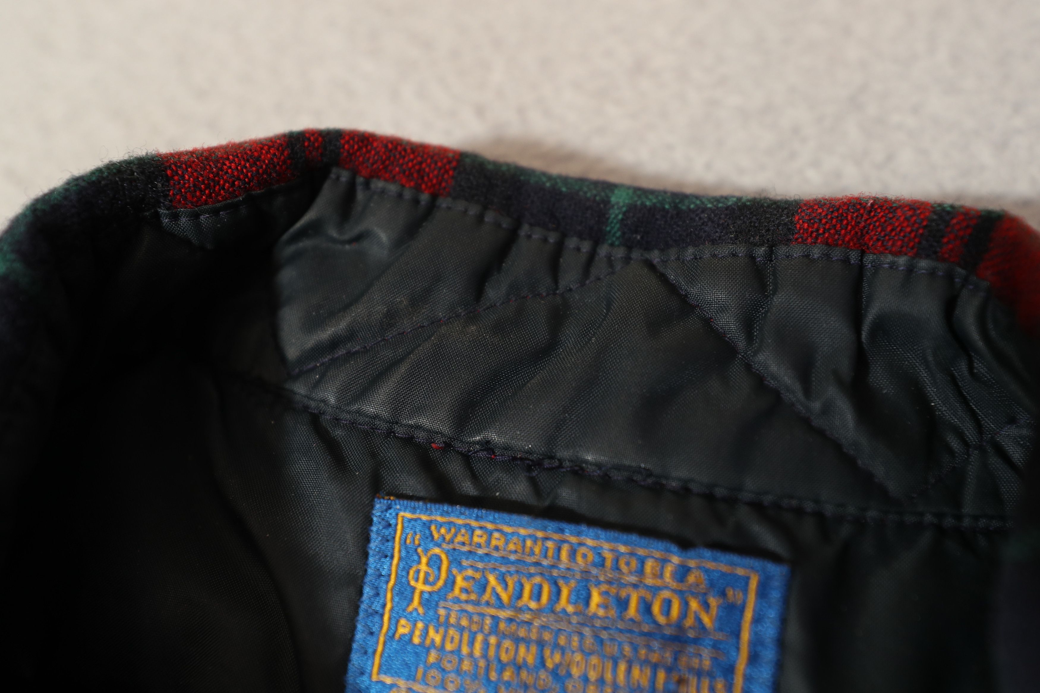 Pendleton Vintage Pendleton Wool Red Tartan Flannel (XL) Size US XL / EU 56 / 4 - 14 Thumbnail