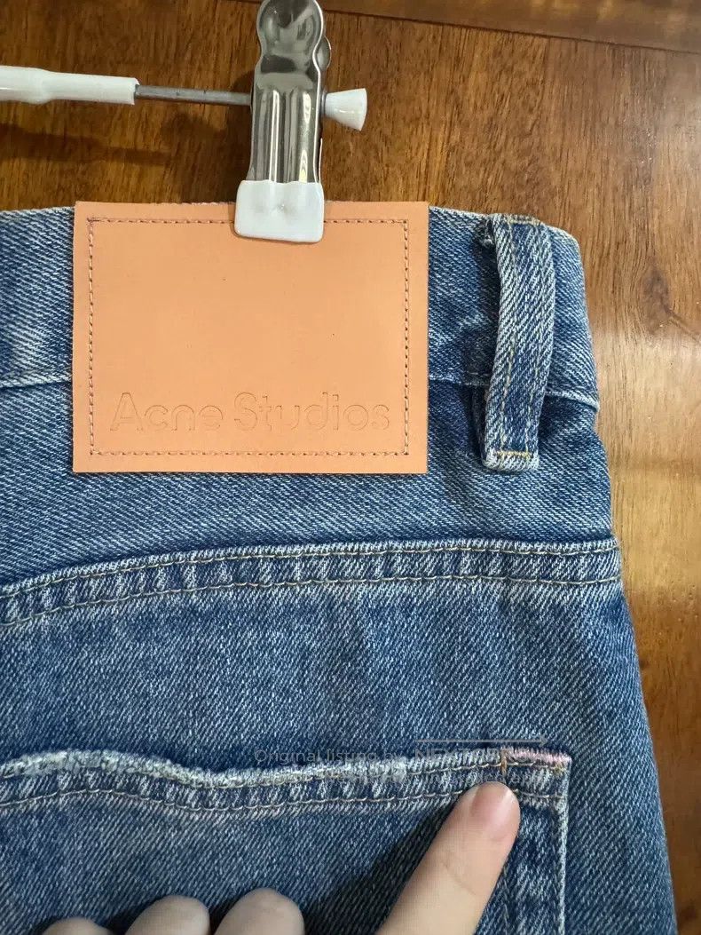 Acne Studios Acne Studios Frayed Wide-Leg Denim Pants Size 31" - 5 Thumbnail