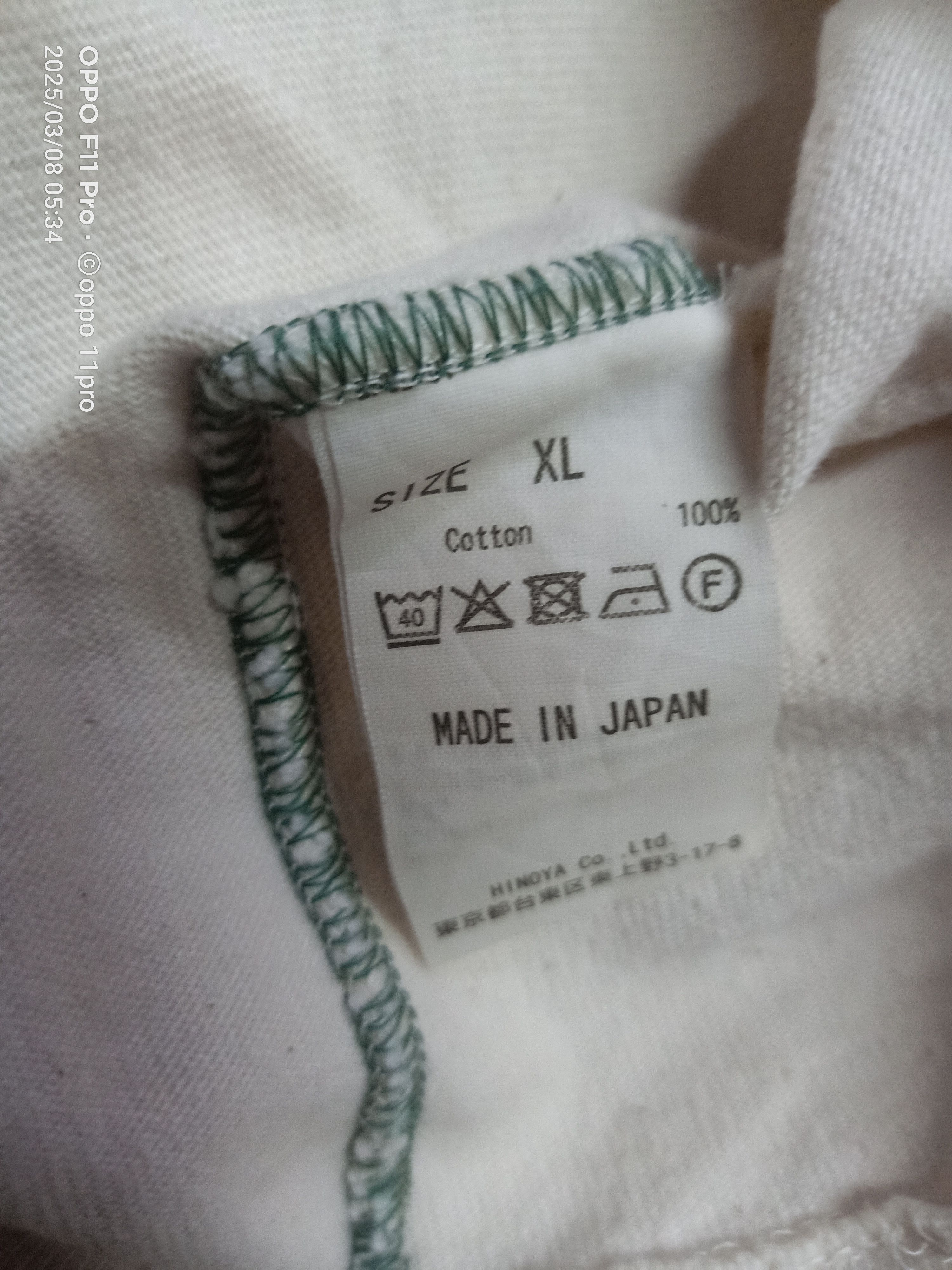 Burgus Plus × Japanese Brand Burgus Plus Poket Front Tee Shirt Size US XL / EU 56 / 4 - 6 Thumbnail