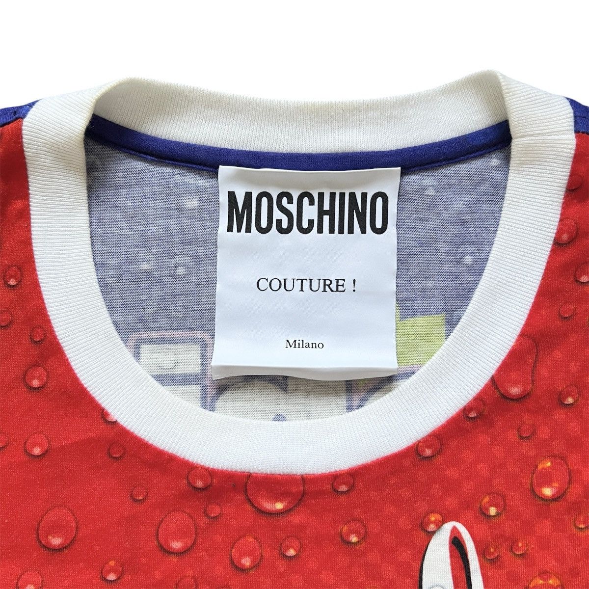 Moschino MOSCHINO MoCola T-SHIRT PRINT tshirt soda jeremy scott cola Size US XL / EU 56 / 4 - 3 Thumbnail