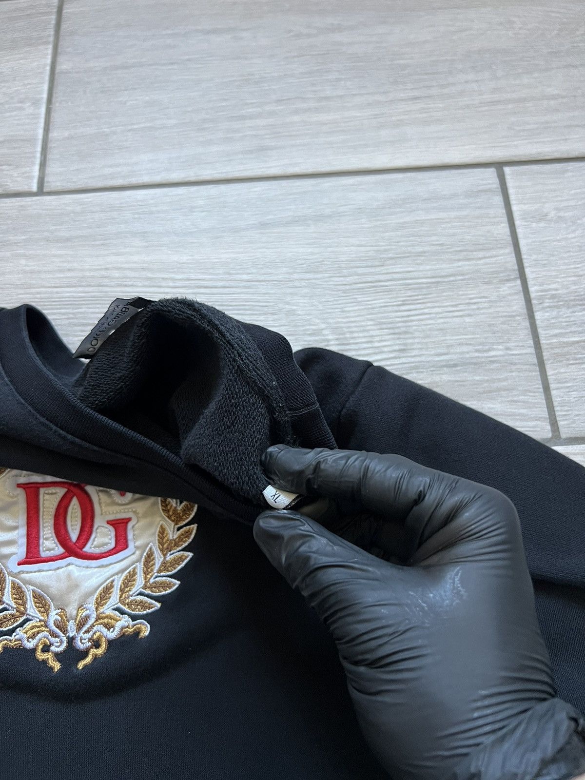 Dolce & Gabbana Rare Dolce & Gabbana Sweatshirt Big Logo Milano Size US XL / EU 56 / 4 - 7 Thumbnail