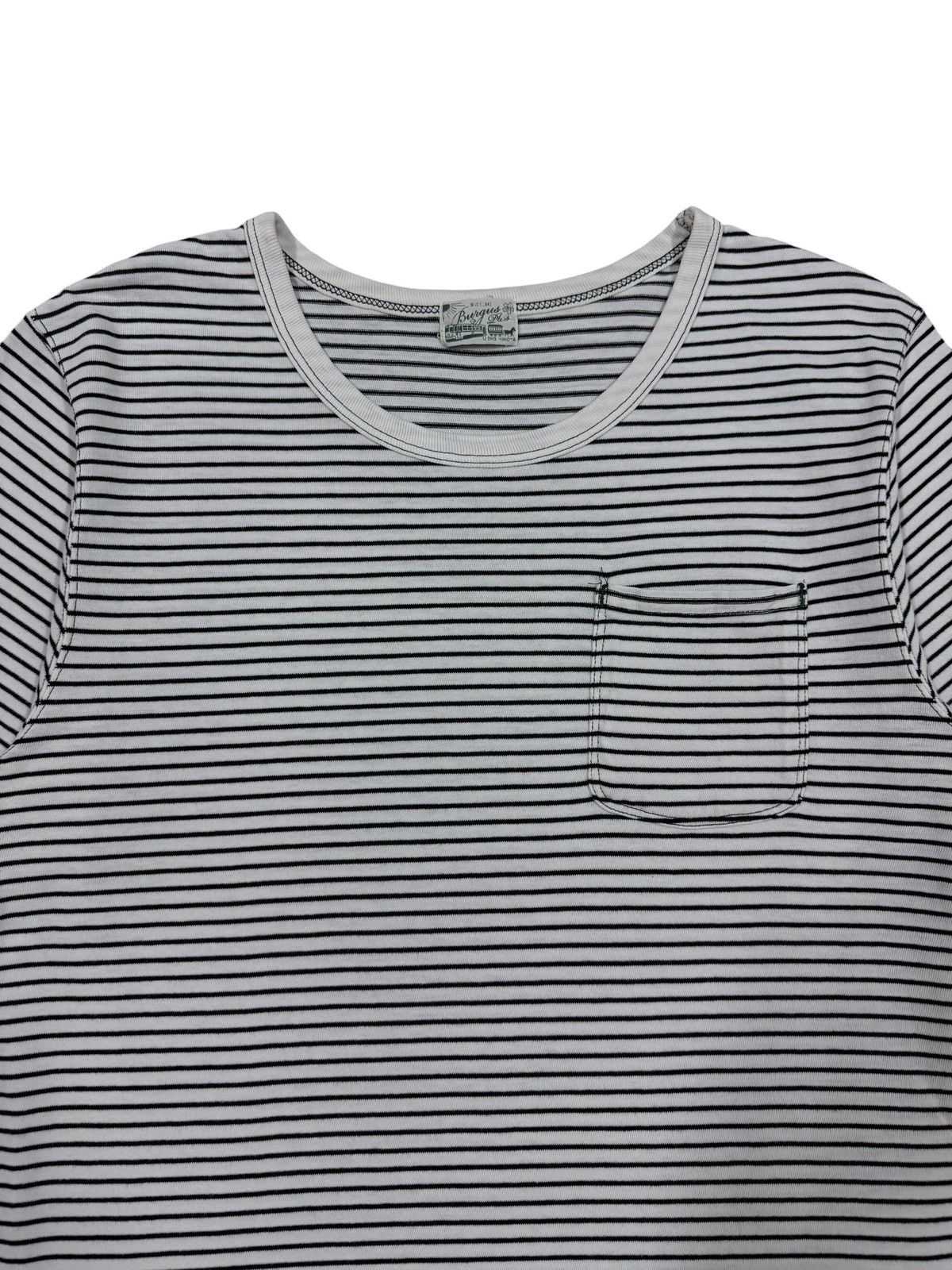 Burgus Plus Burgus Plus Striped Pocket Tee Size US L / EU 52-54 / 3 - 2 Thumbnail