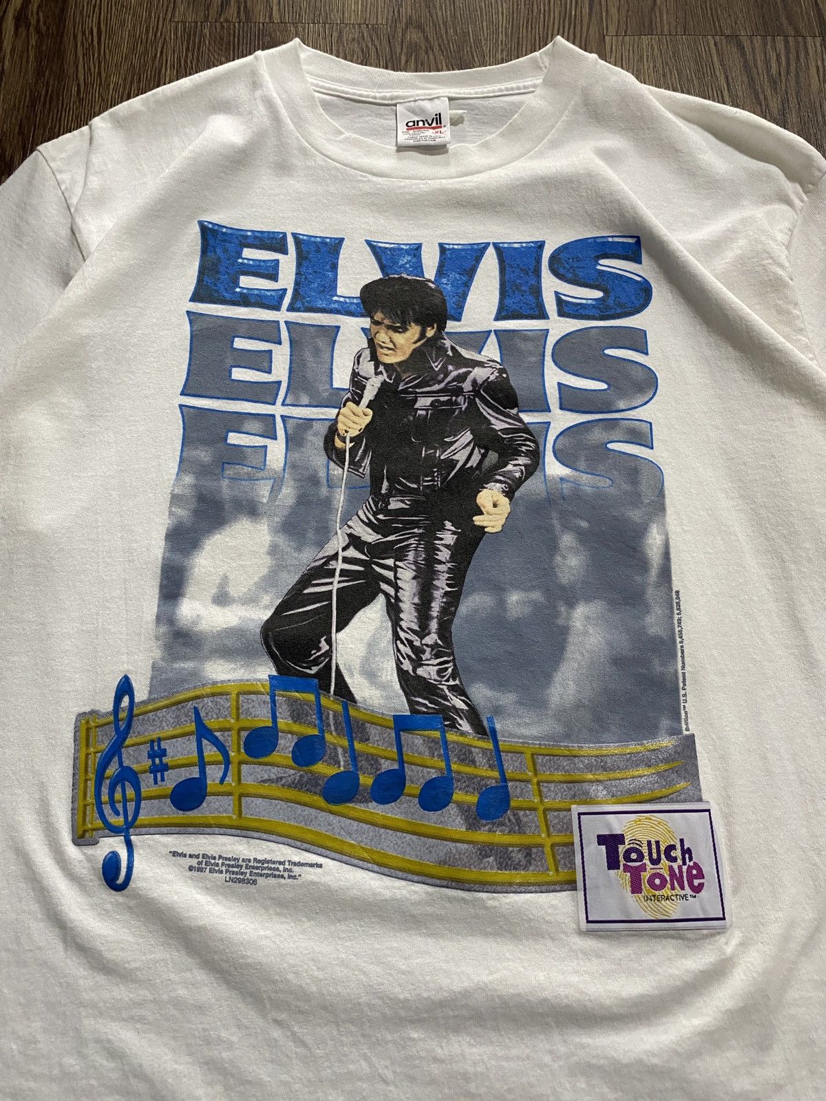 Band Tees × Vintage Elvis 1997’s Size US XL / EU 56 / 4 - 2 Thumbnail