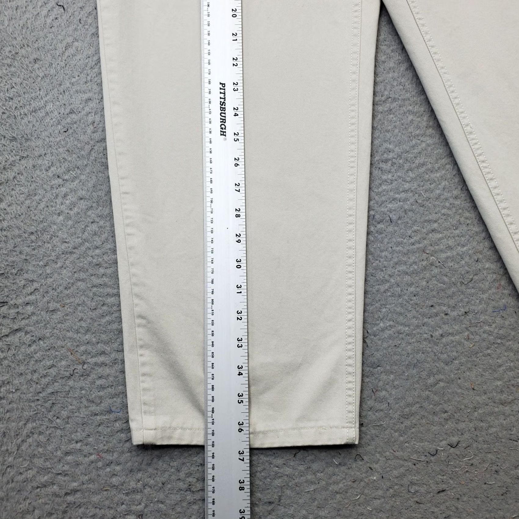 Eddie Bauer Eddie Bauer Jeans Womens 14 Tan Denim 5-Pocket Straight Fit Low Rise 5-Pocket Denim Jeans Womens Size 14 Tan Eddie Bauer Size 36" / US 14 / IT 50 - 3 Thumbnail