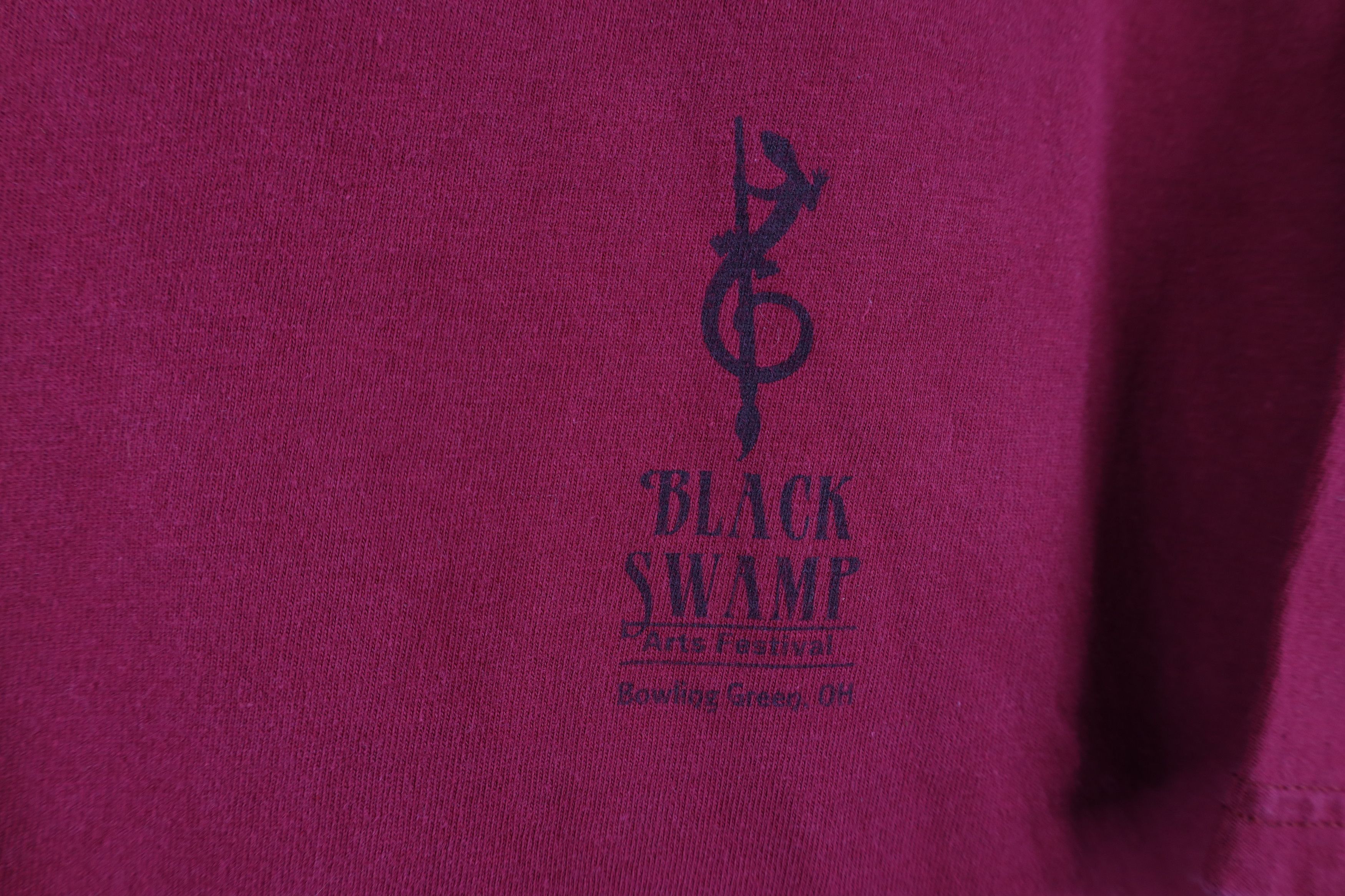 Vintage Vintage Y2K 2003 Swamp Arts Festival Lizard Gecko T-Shirt Size US L / EU 52-54 / 3 - 4 Thumbnail