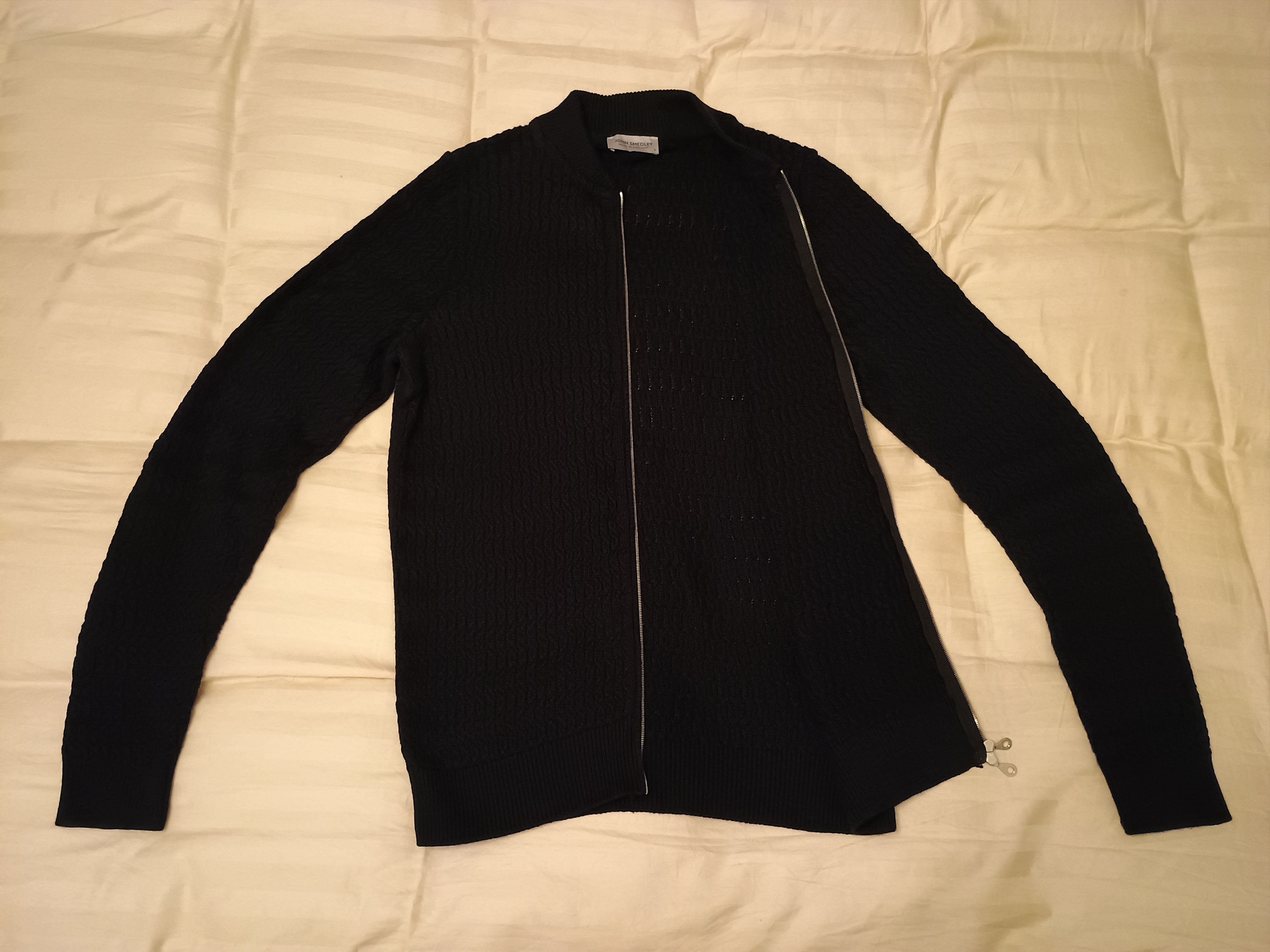 John Smedley John Smedley Knitted Bomber Size US S / EU 44-46 / 1 - 3 Thumbnail