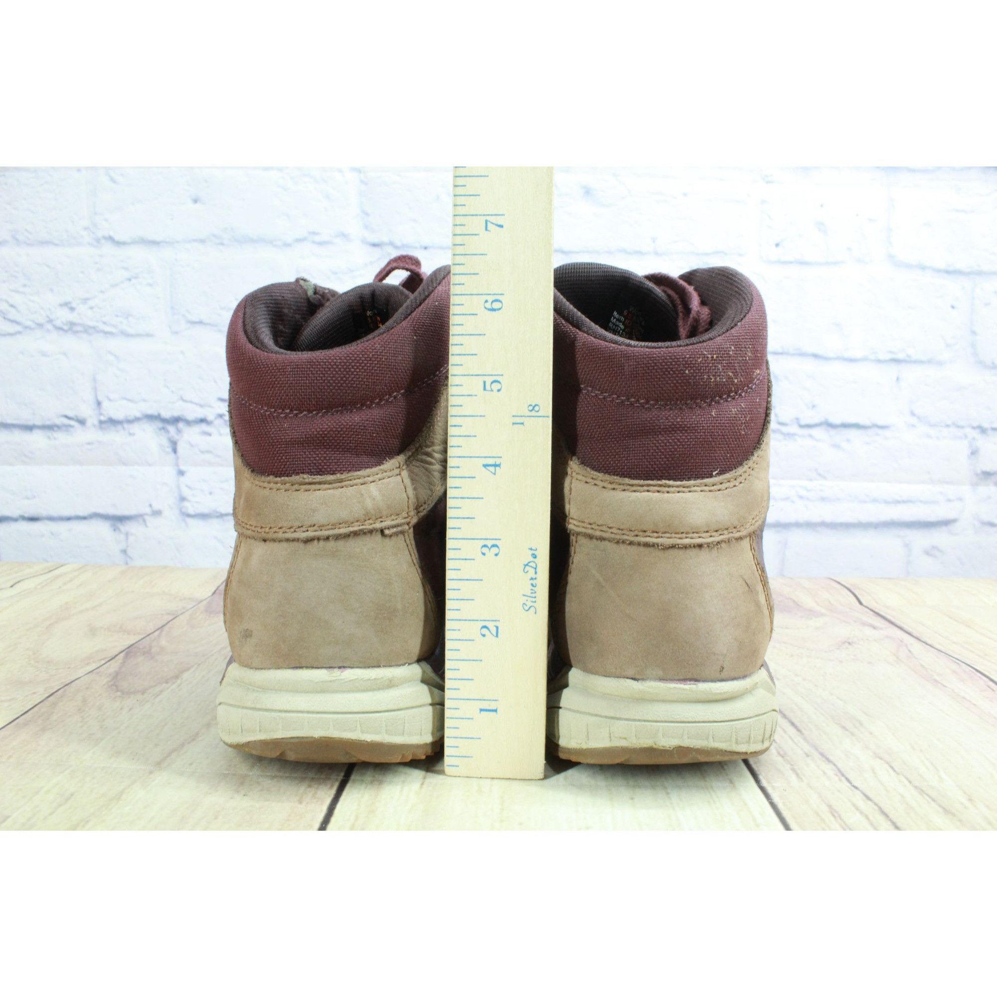 L.L. Bean LL Bean Alpine Burgundy Leather Waterproof Hiking Boots Wome Size US 9.5 / IT 39.5 - 5 Thumbnail