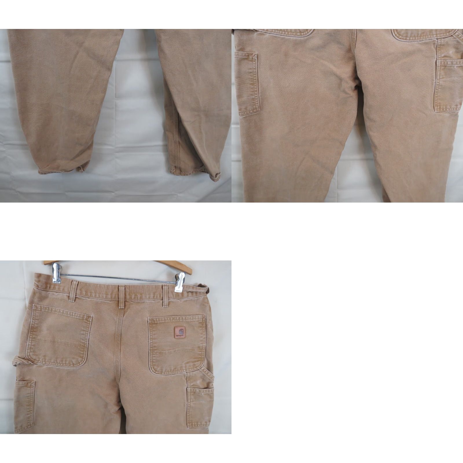 Carhartt Carhartt Jeans Mens Relaxed Dungaree 38x32 Brown Cargo Pants Tapered Modern Workwear 38 Second Hand Mens Size US 38 / EU 54 - 8 Thumbnail