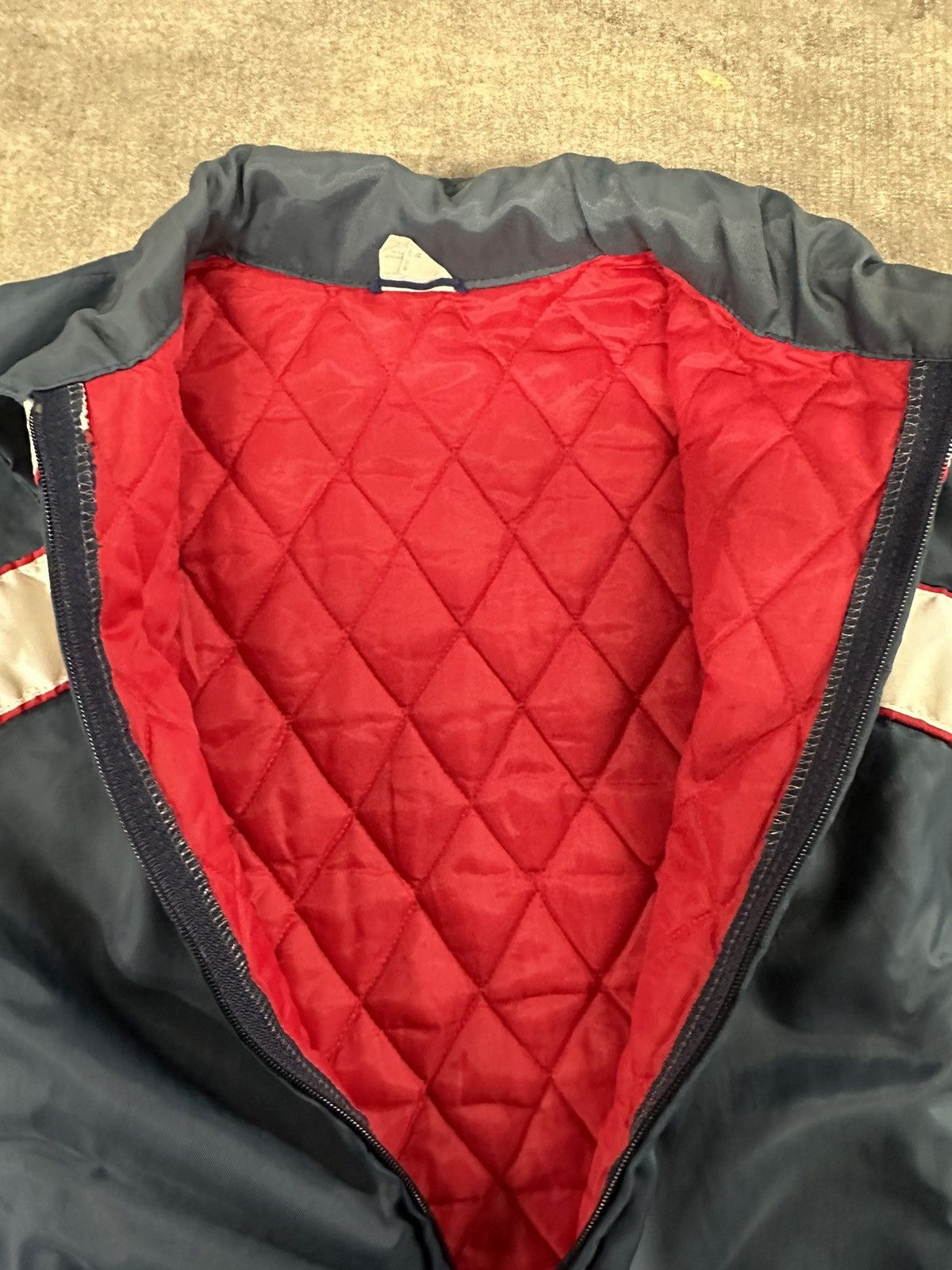 Vintage Vintage 80s Chevrolet Zip Up Quilted Bomber Jacket Size US M / EU 48-50 / 2 - 7 Thumbnail
