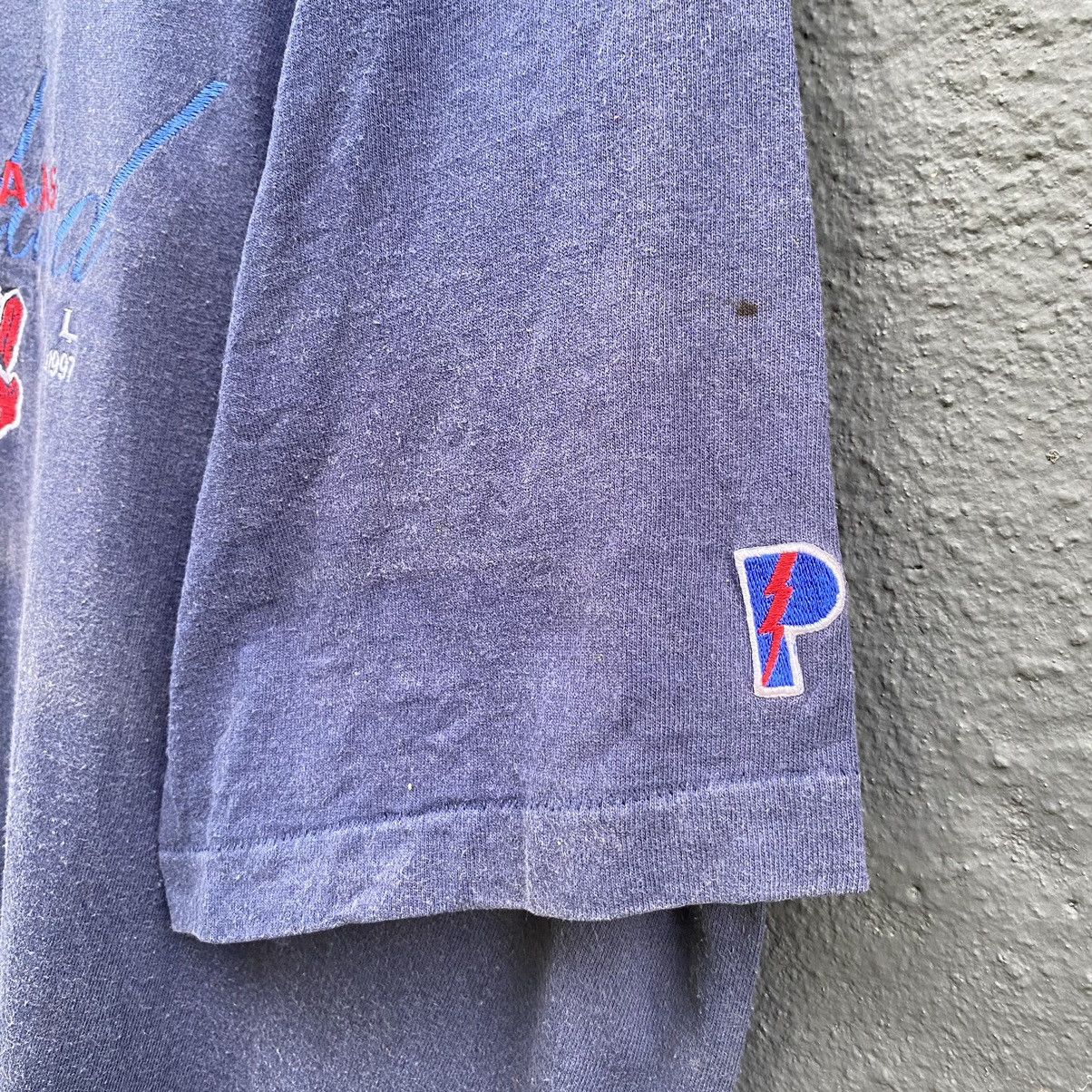 MLB Thrashed Faded Vintage 90s Cleveland Indians MLB Tee Size US XXL / EU 58 / 5 - 4 Thumbnail