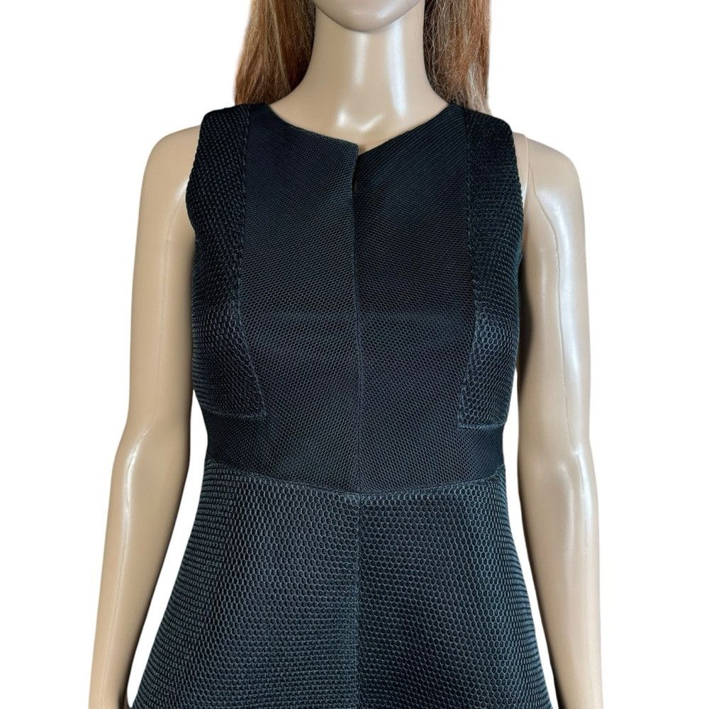 Other NWT New $200 David Charles Perforated Scuba Circle Skirt Dr Size XS / US 0-2 / IT 36-38 - 2 Thumbnail
