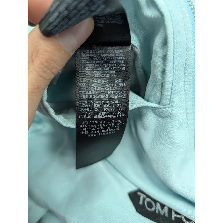 Tom Ford o1rshd1 Bomber Jacket in Blue Size US L / EU 52-54 / 3 - 20 Thumbnail