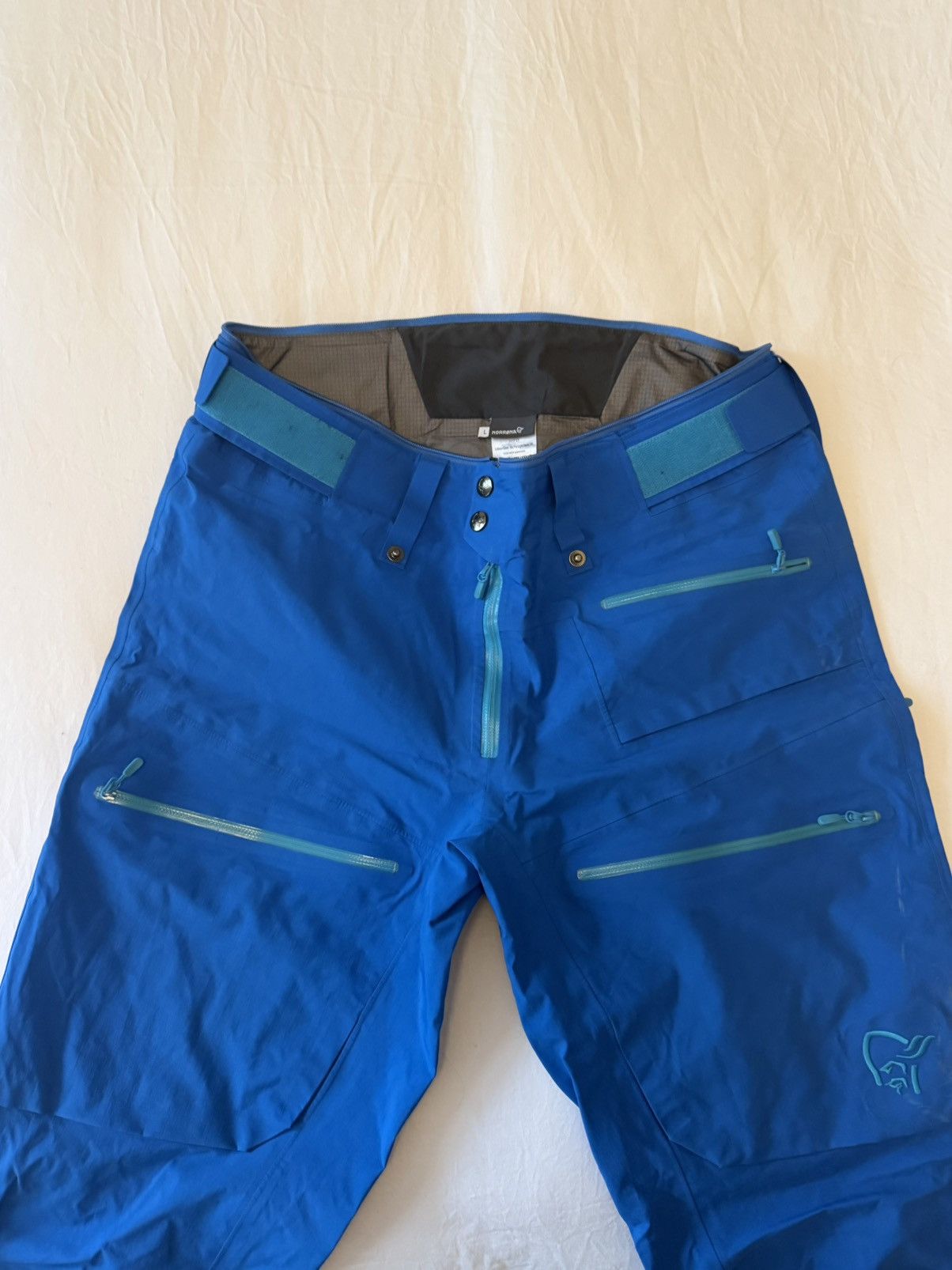 Norrona Norrona Lofoten Men’s Large Blue Snowpants Size US 32 / EU 48 - 5 Thumbnail