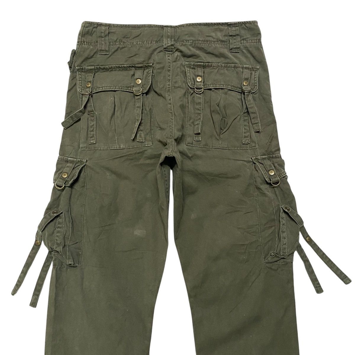 Japanese Brand DOUBLE EDGE Military Riders Cargo Pants Size US 30 / EU 46 - 11 Thumbnail
