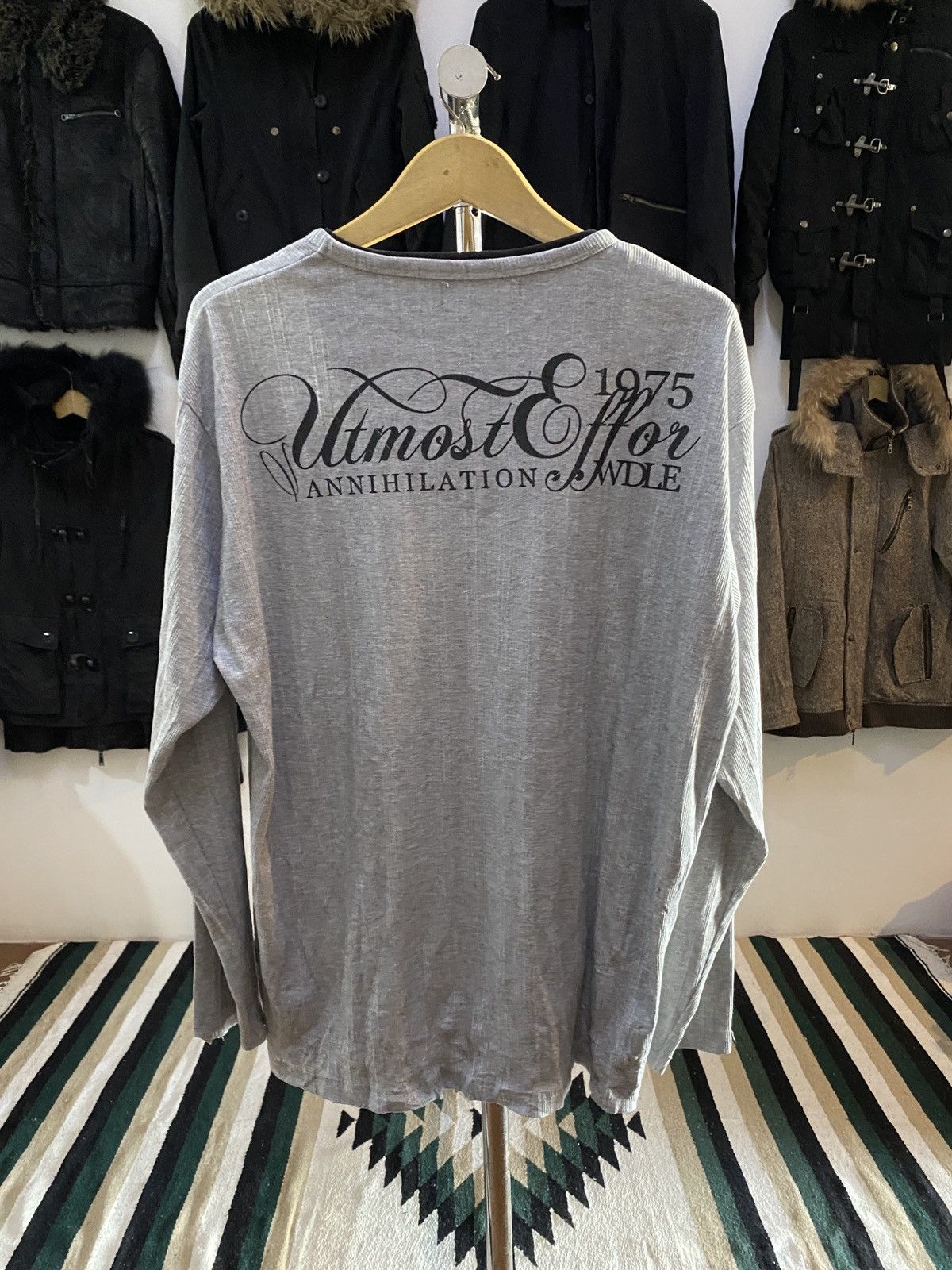 If Six Was Nine Japanese Wild Life Poem Longsleeve Tee Shirt Size US XL / EU 56 / 4 - 11 Thumbnail