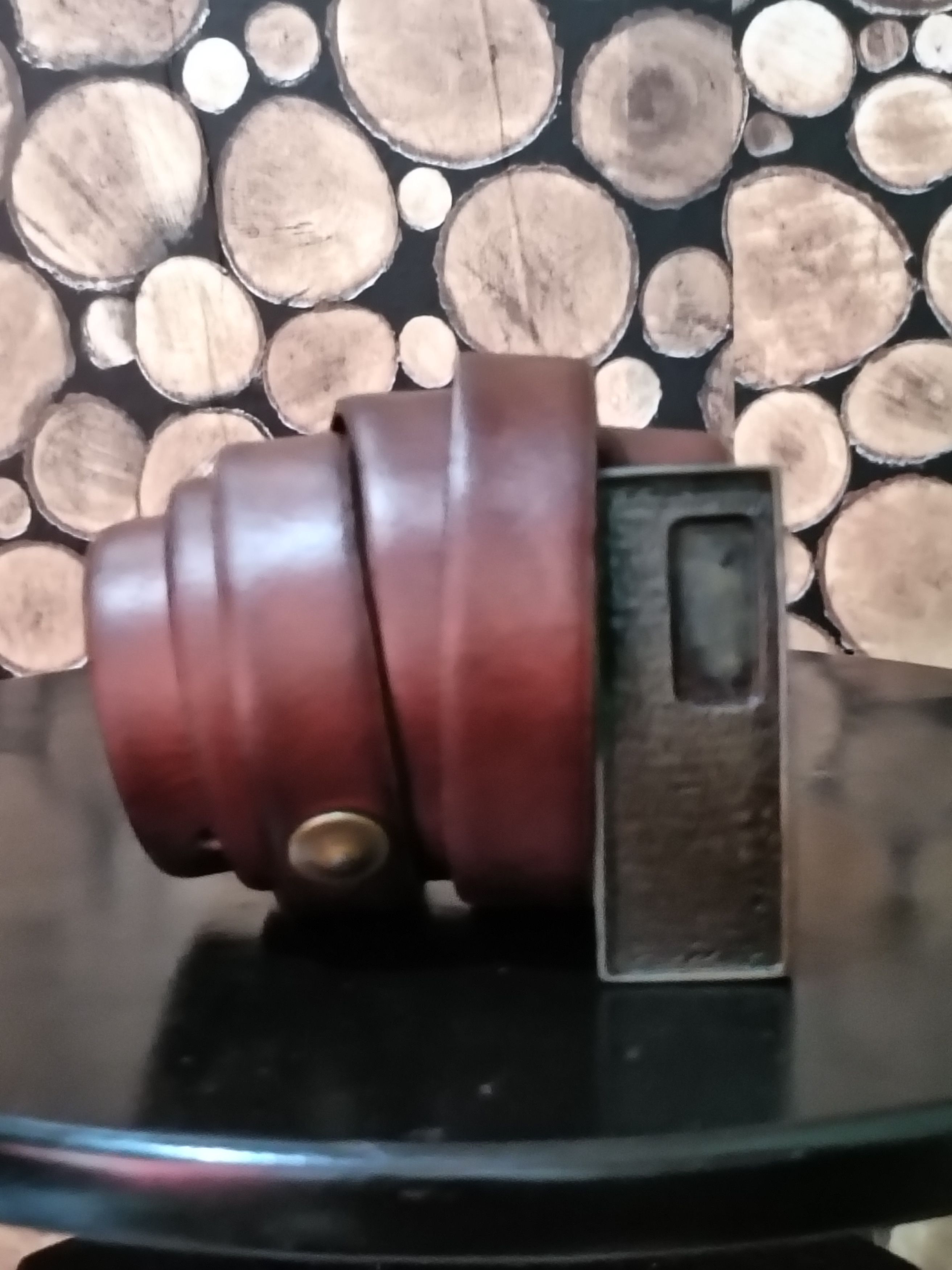 Diesel Vintage diesel brass buckle leather belt Size 36 - 1 Thumbnail